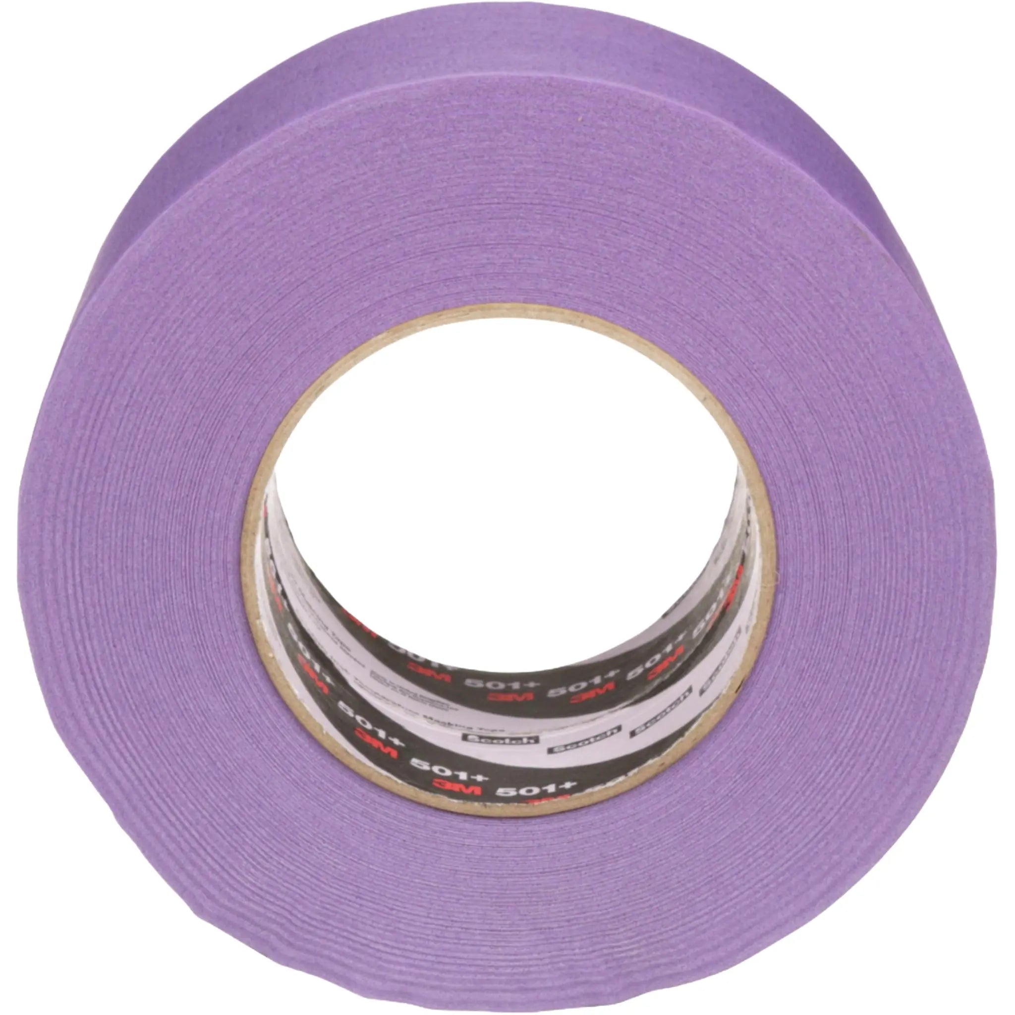 3M Specialty High Temperature Purple Masking Tape 501+ 72 mm x 55 m 6.0 mil front view