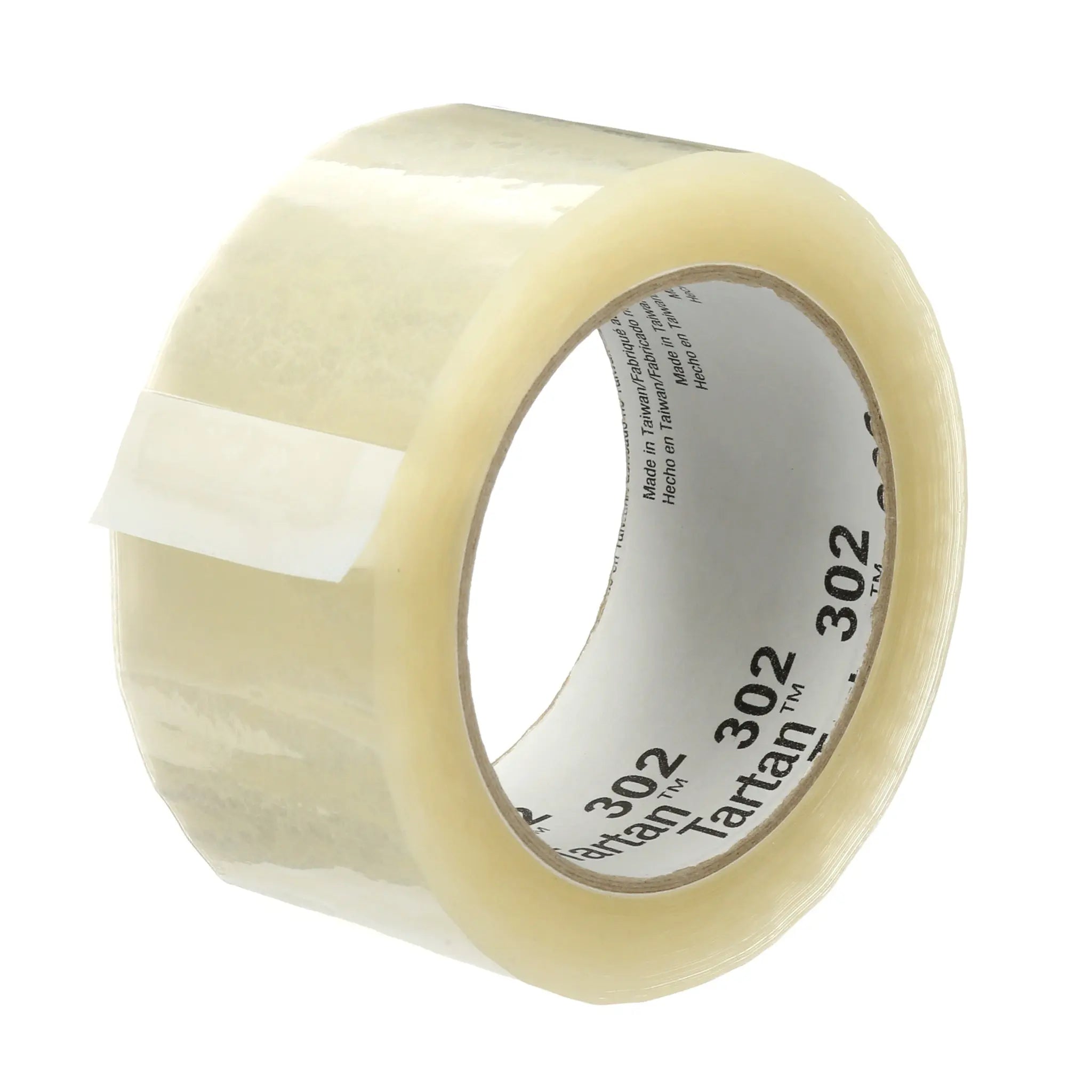 Tartan Box Sealing Tape 302 Clear 72 mm x 100 m, 1 Roll 