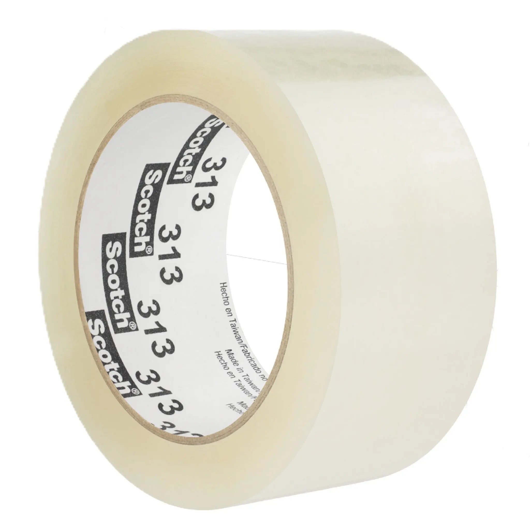 Scotch Box Sealing Tape 313 Clear 48 mm x 50 m, 1 Roll 