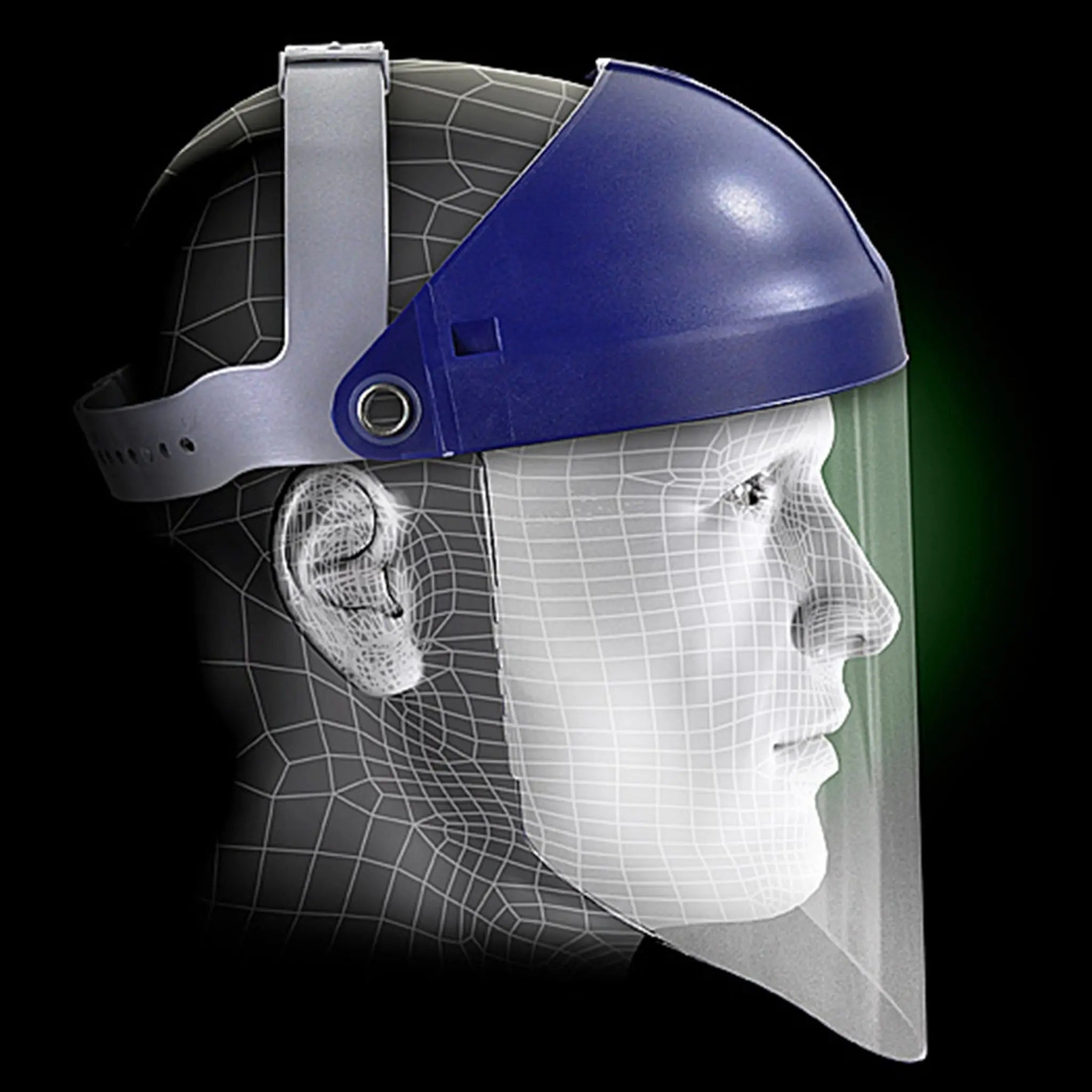 3M Pinlock Headgear H4, Head and Face Protection 82781-00000, with 3M

Clear Polycarbonate Faceshield WP96 5 ea-cs 