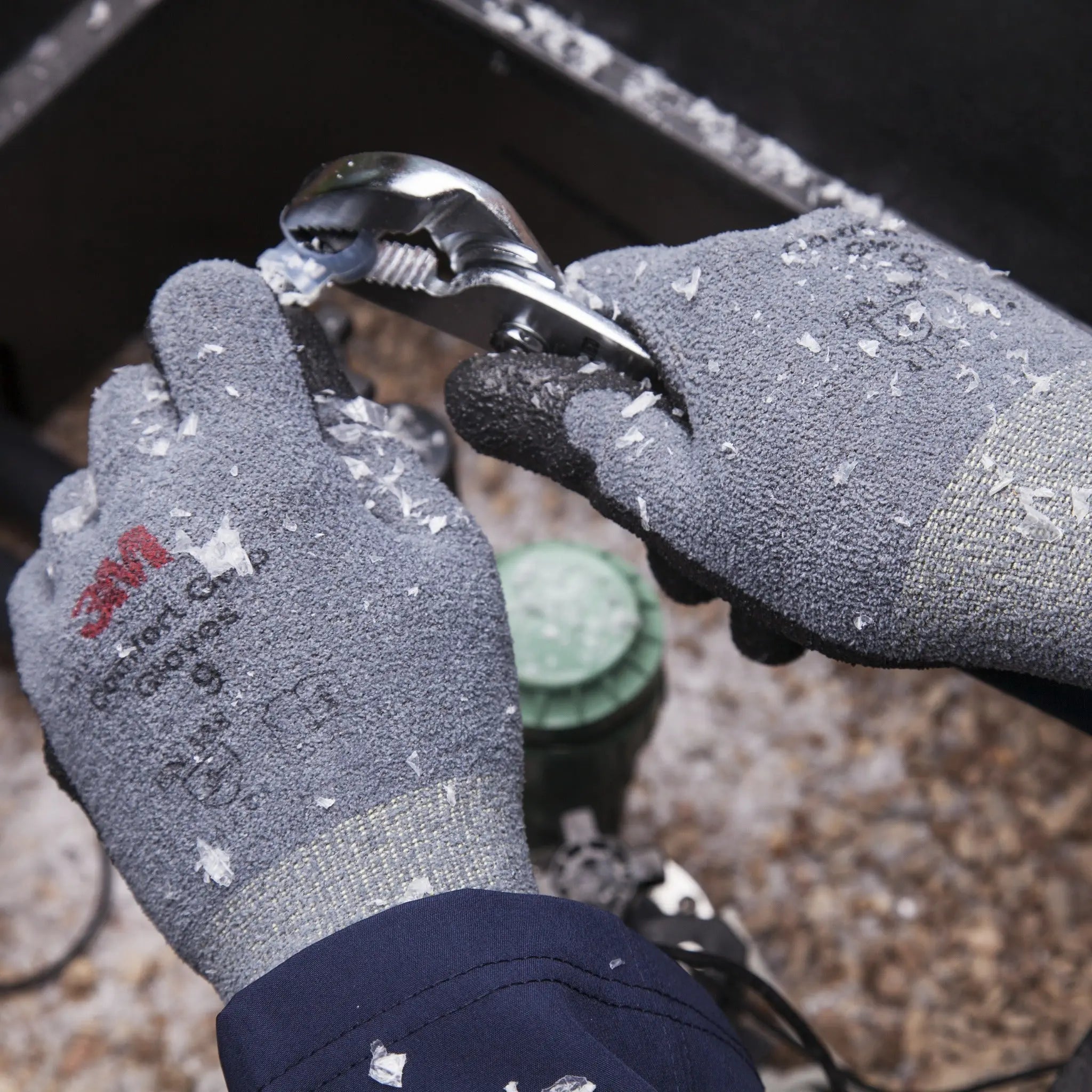 3M Comfort Grip Glove CGXL-W Winter Size XL, 1 Pair 
