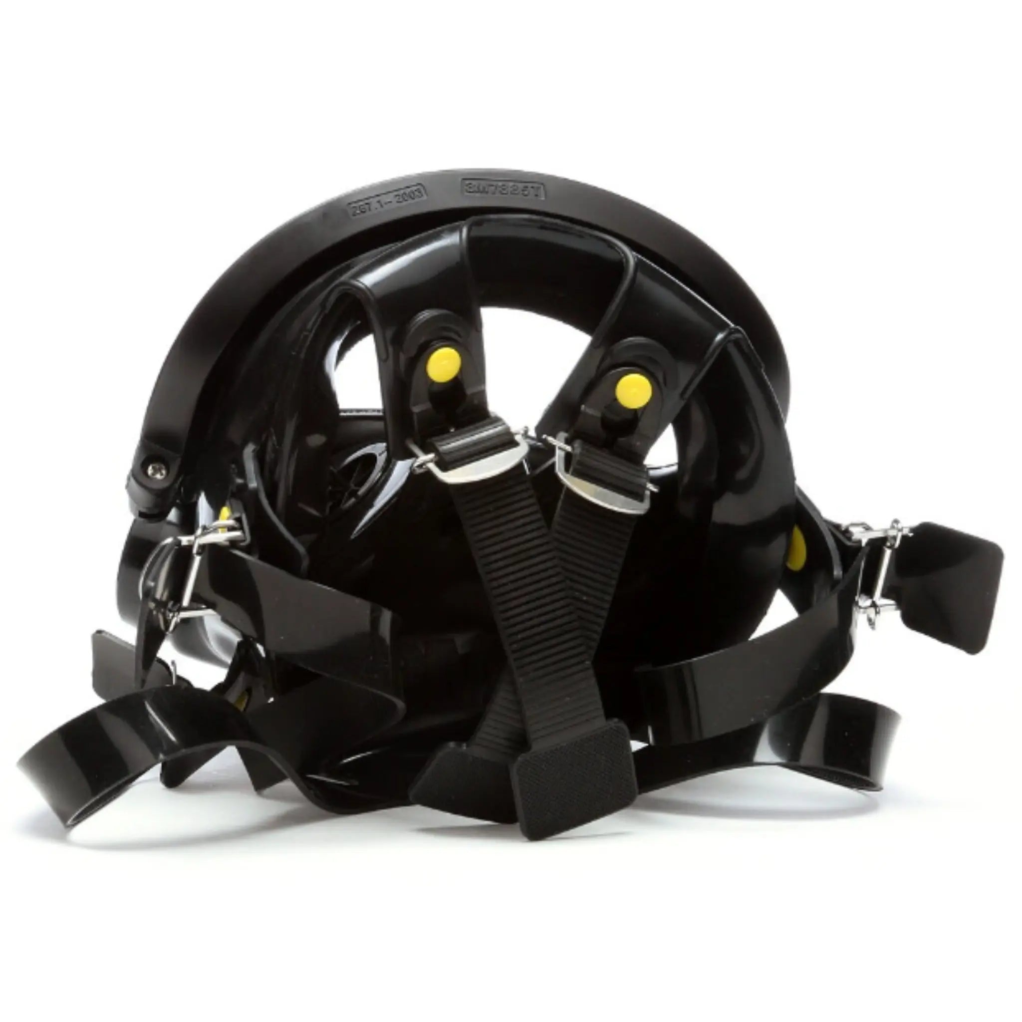 3M FR-7800B Full Facepiece Reusable Respirator, Black, 1 Each 