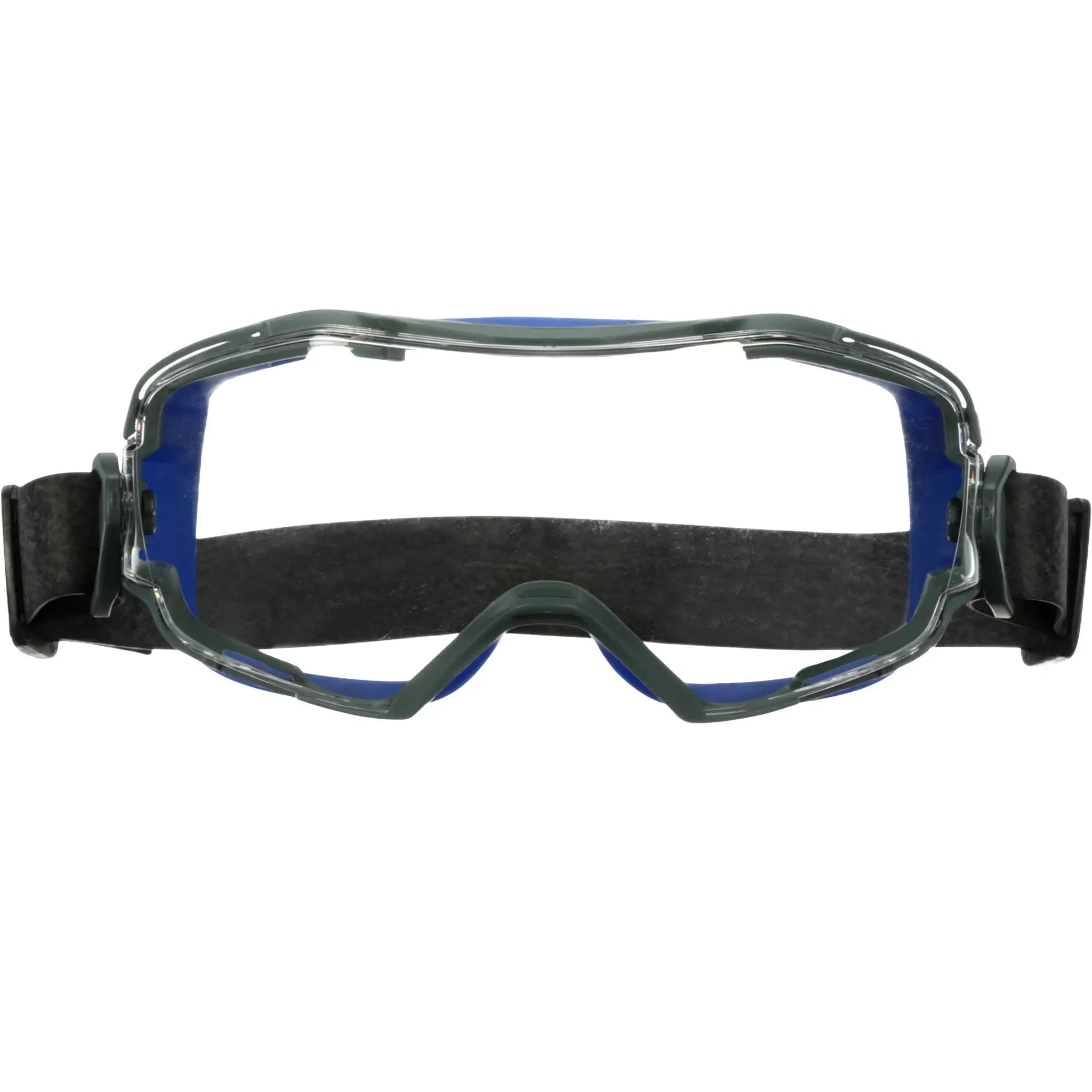 3M GoggleGear 6000 Series, GG6001NSGAF-BLU, Blue Shroud, Neoprene Strap, Scotchgard Anti-Fog Coating, Clear AF-AS lens, 10ea/cs 