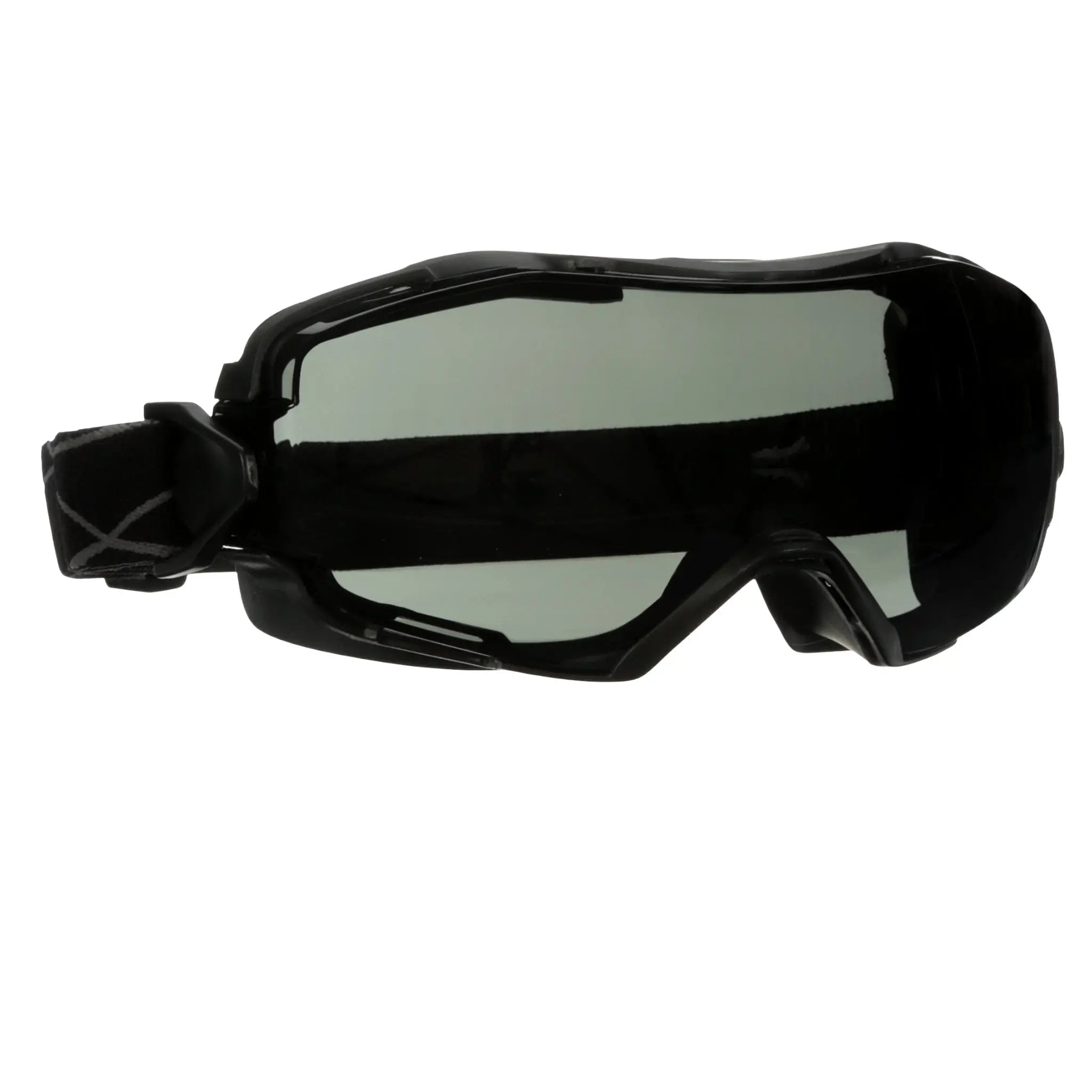 3M GoggleGear 6000 Series, GG6002SGAF-BLK, Black Shroud, Scotchgard Anti-Fog Coating, Gray AF-AS lens, 10ea/cs 