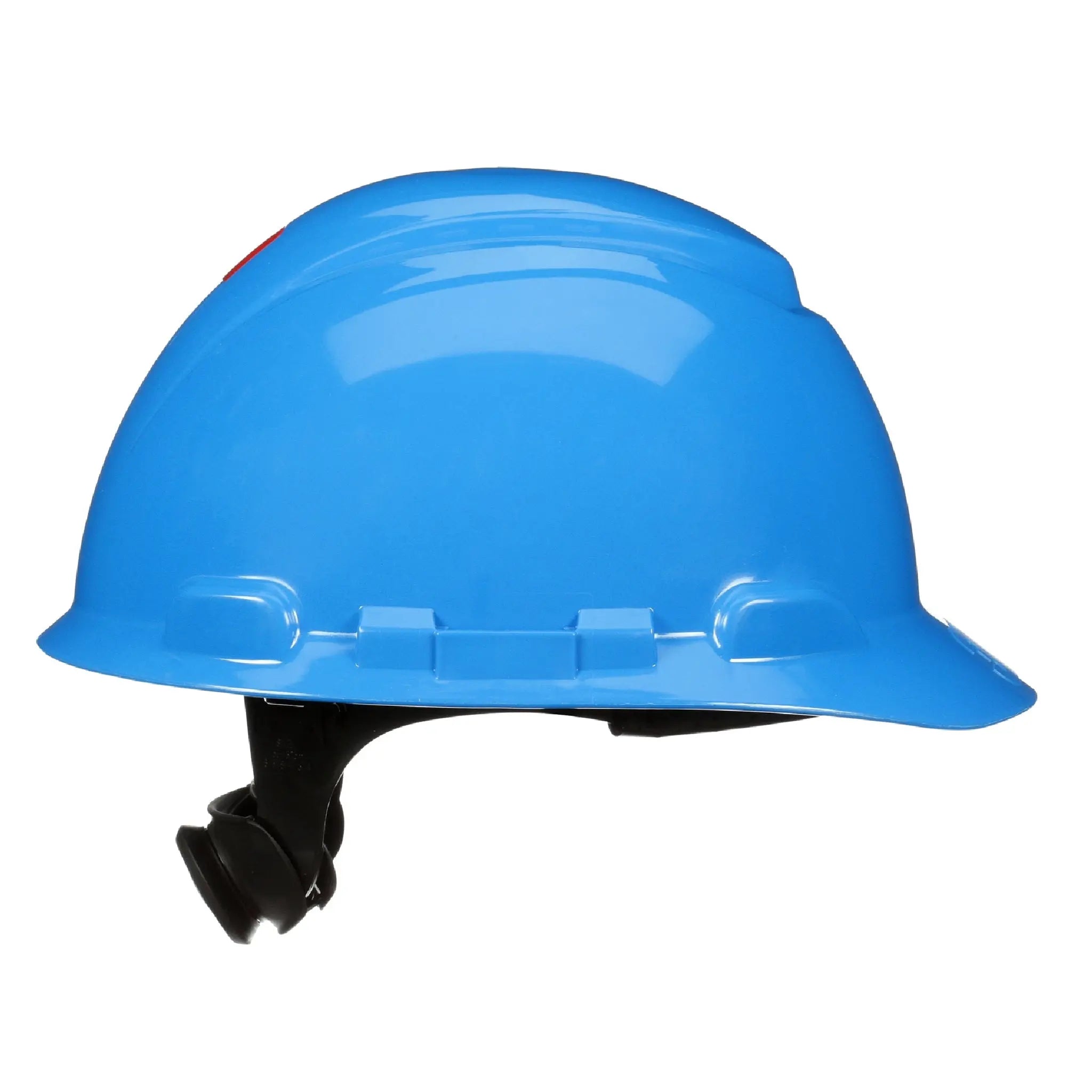 3M SecureFit Hard Hat H-703SFR-UV, Blue, 4-Point Pressure Diffusion Ratchet Suspension, with UVicator, 20 ea/Case 