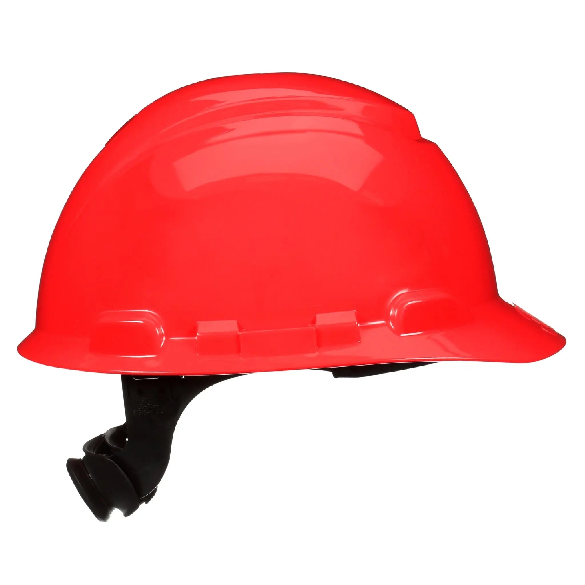3M SecureFit Hard Hat H-705FR-UV, Red, 4-Point Pressure Diffusion Ratchet Suspension, with Uvicator, 20 ea/Case 