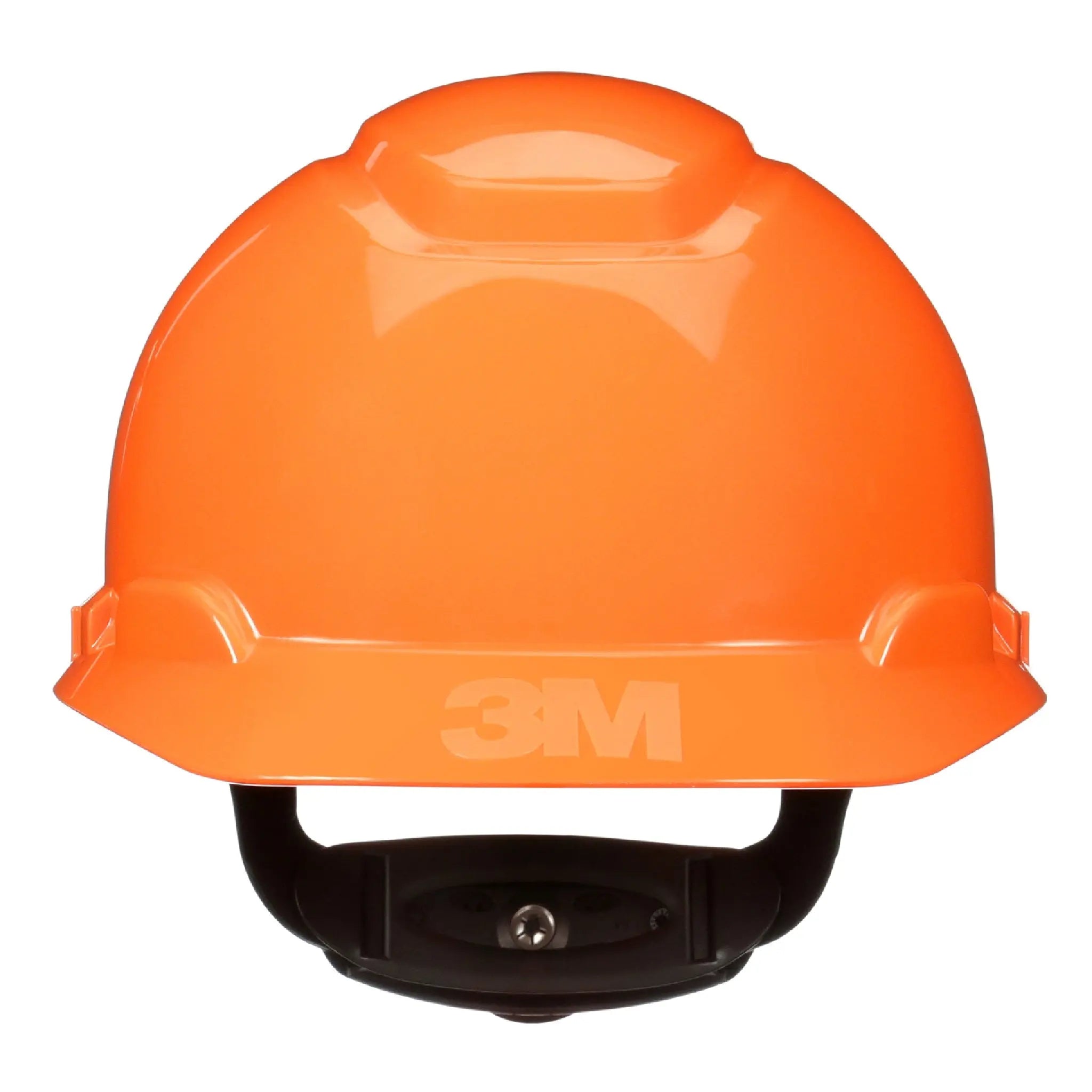 3M SecureFit Hard Hat H-706SFR-UV, Orange, 4-Point Pressure Diffusion Ratchet Suspension, with UVicator, 20 ea/Case 