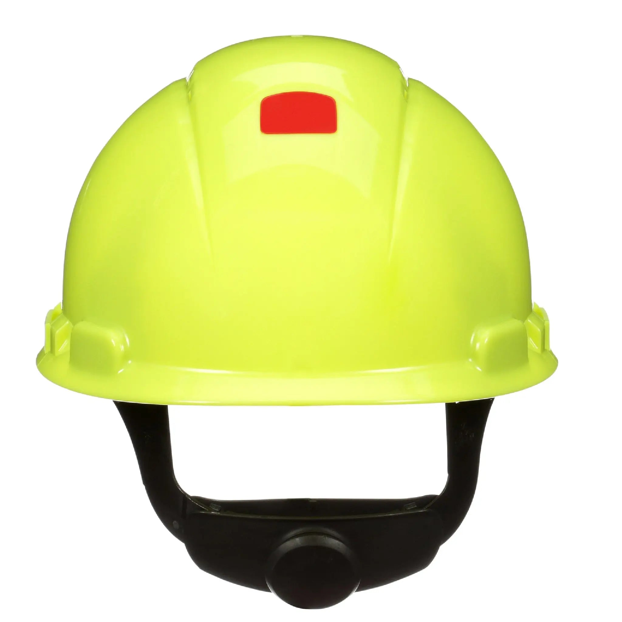 3M SecureFit Hard Hat H-709SFR-UV, Hi-Vis Yellow, 4-Point Pressure Diffusion Ratchet Suspension, with UVicator, 20 ea/Case 