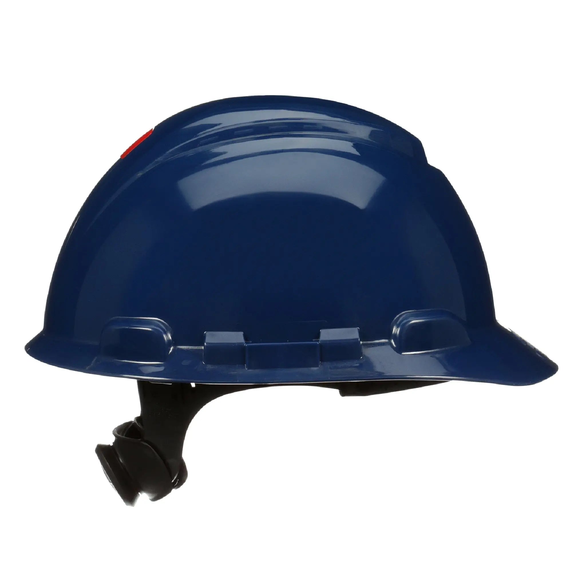 3M SecureFit Hard Hat H-710SFR-UV, Navy Blue, 4-Point Pressure Diffusion Ratchet Suspension, with UVicator, 20 ea/Case 