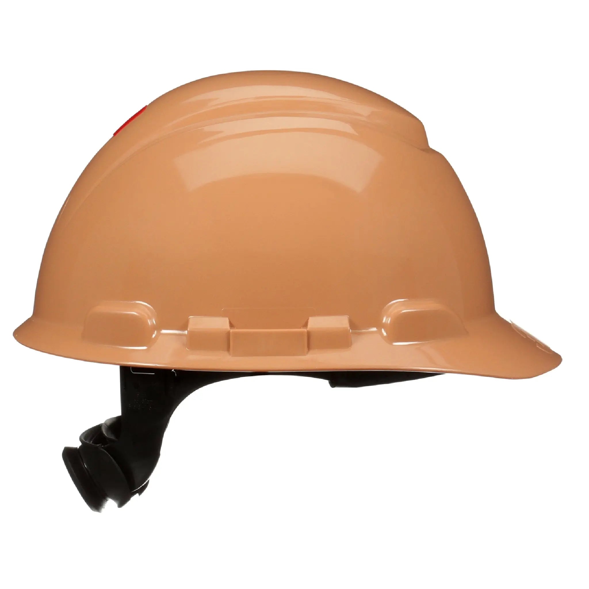 3M SecureFit Hard Hat H-711SFR-UV, Tan, 4-Point Pressure Diffusion Ratchet Suspension, with Uvicator, 20 ea/Case 