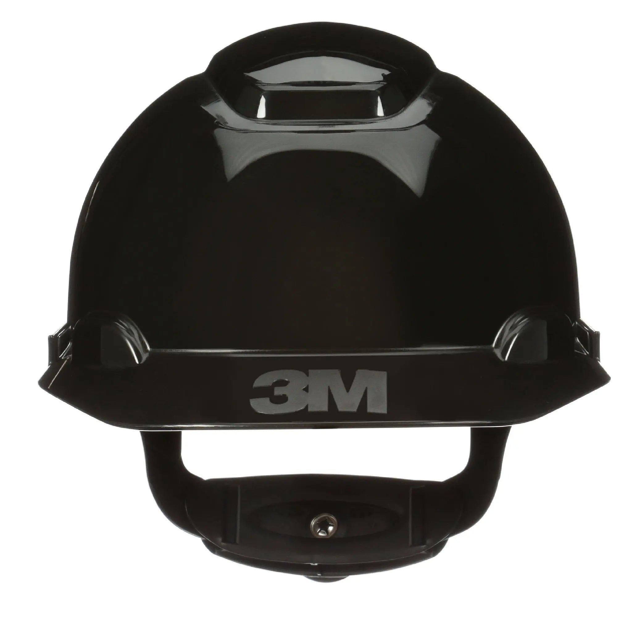 3M SecureFit Hard Hat H-712SFR-UV, Black, 4-Point Pressure Diffusion Ratchet Suspension, with Uvicator, 20 ea/Case 
