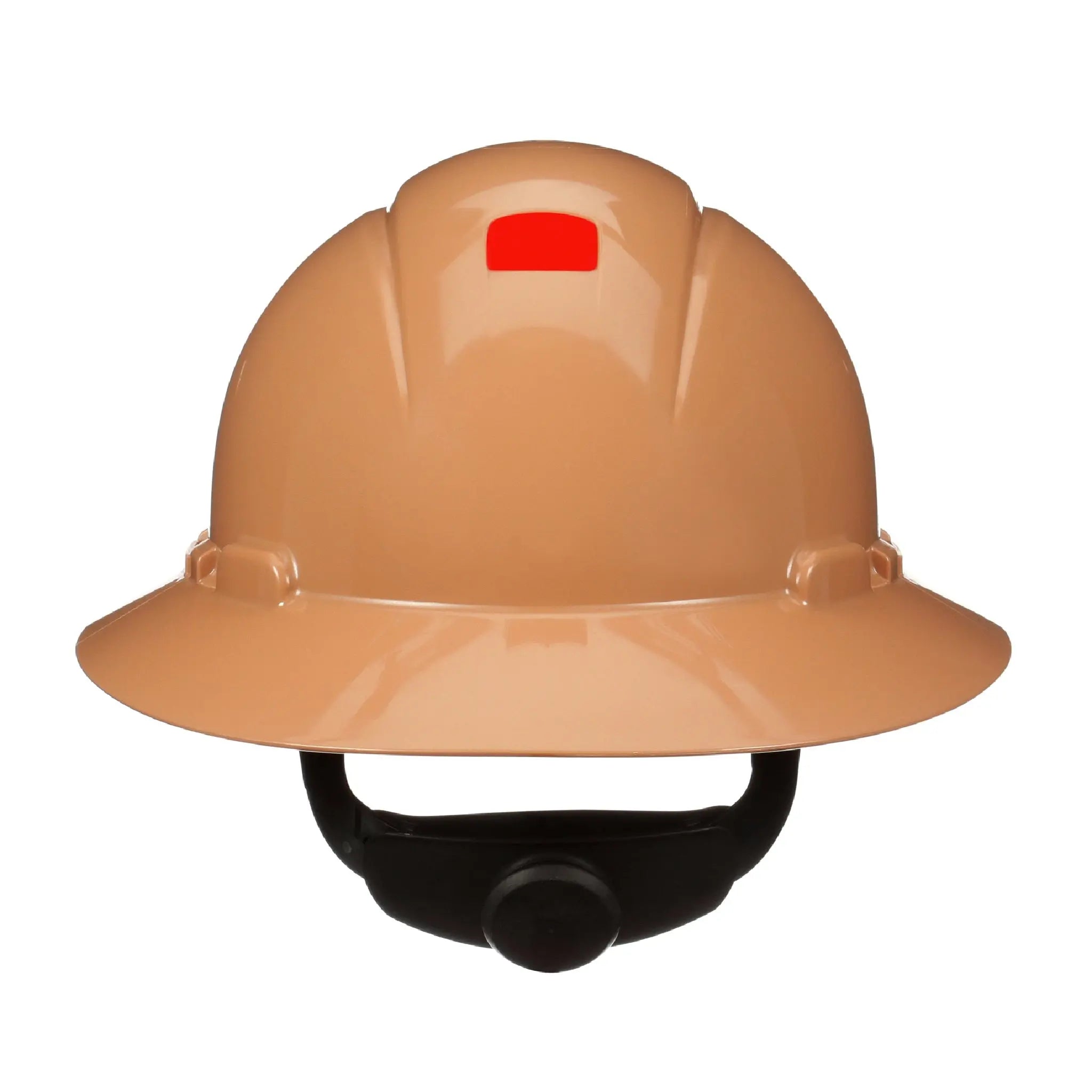 3M SecureFit Full Brim Hard Hat H-811SFR-UV, Tan 4-Point pressure Diffusion Ratchet Suspension, with Uvicator, 20 ea/Case 
