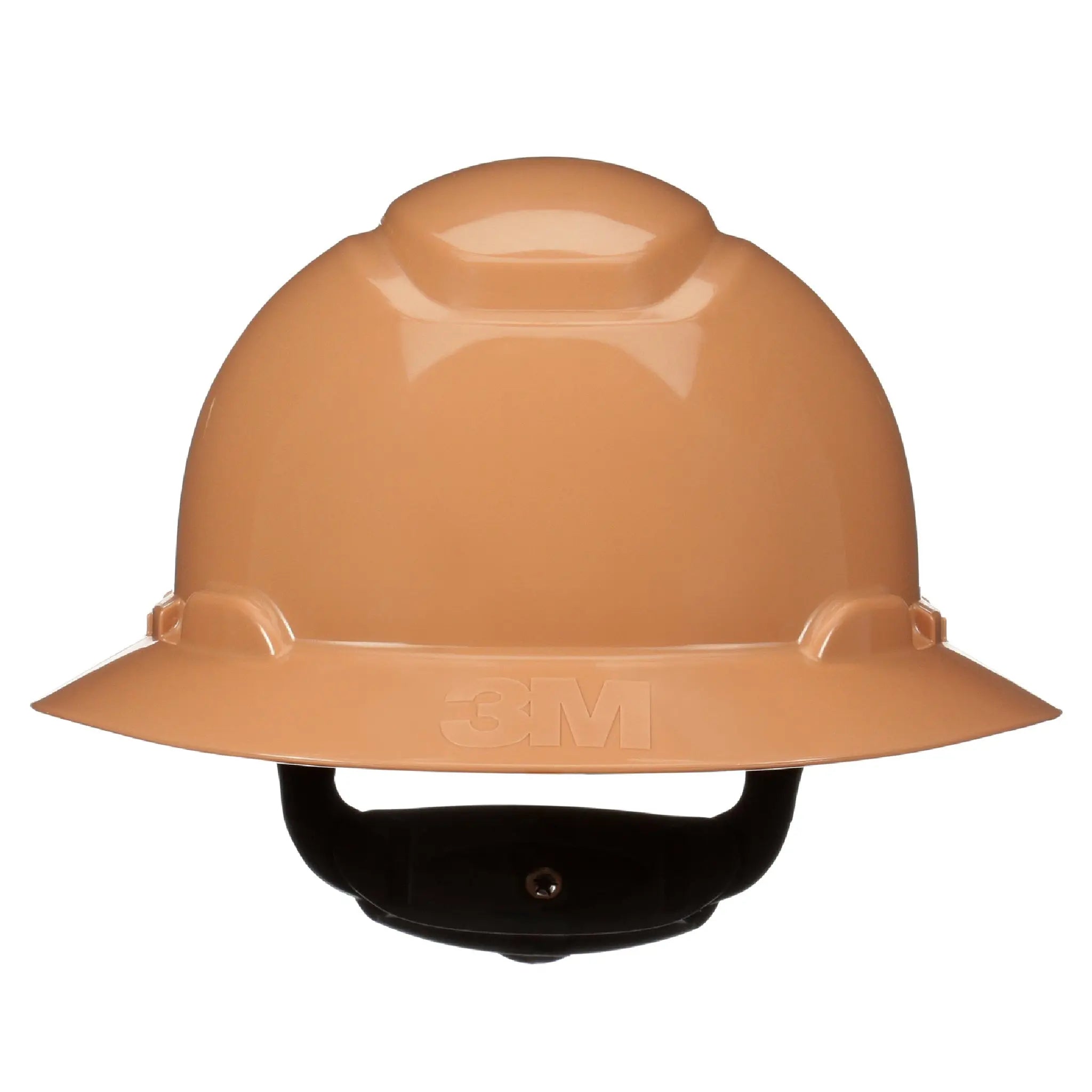 3M SecureFit Full Brim Hard Hat H-811SFR-UV, Tan 4-Point pressure Diffusion Ratchet Suspension, with Uvicator, 20 ea/Case 