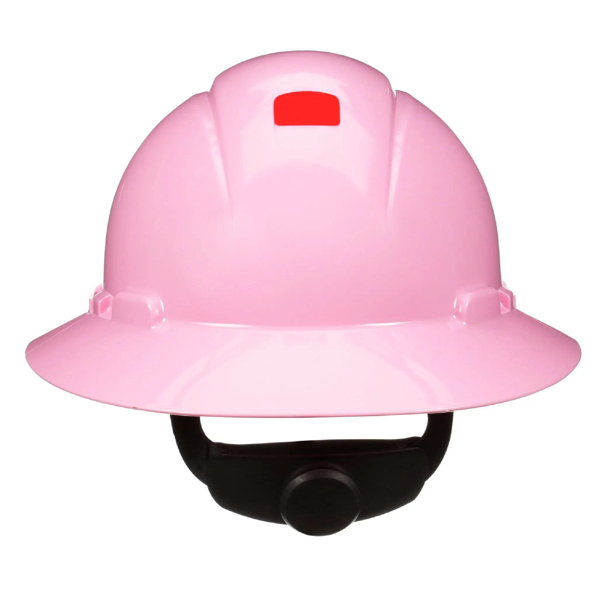 3M SecureFit Full Brim Hard Hat H-813SFR-UV, Pink, 4-Point Pressure Diffusion Ratchet Suspension, with Uvicator, 20 ea/Case 
