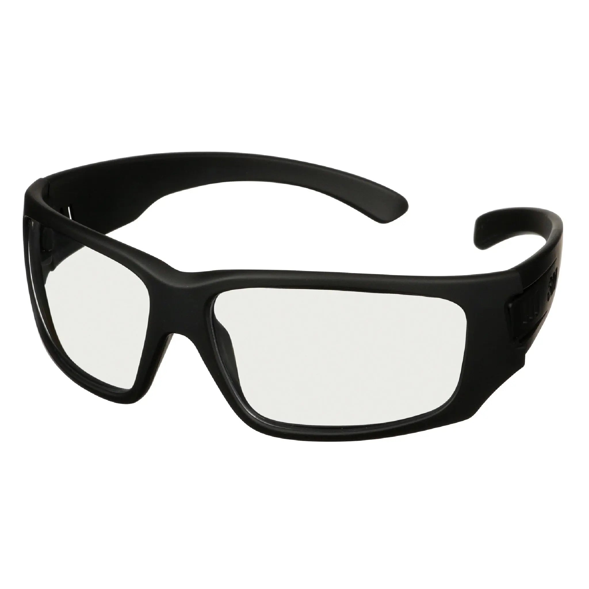 3M Maxim Elite 1000 Series, MXE1001SGAF-BLK, Black Frame, Scotchgard Anti-Fog Coating, Clear AF-AS Lens, 20 ea-Case 