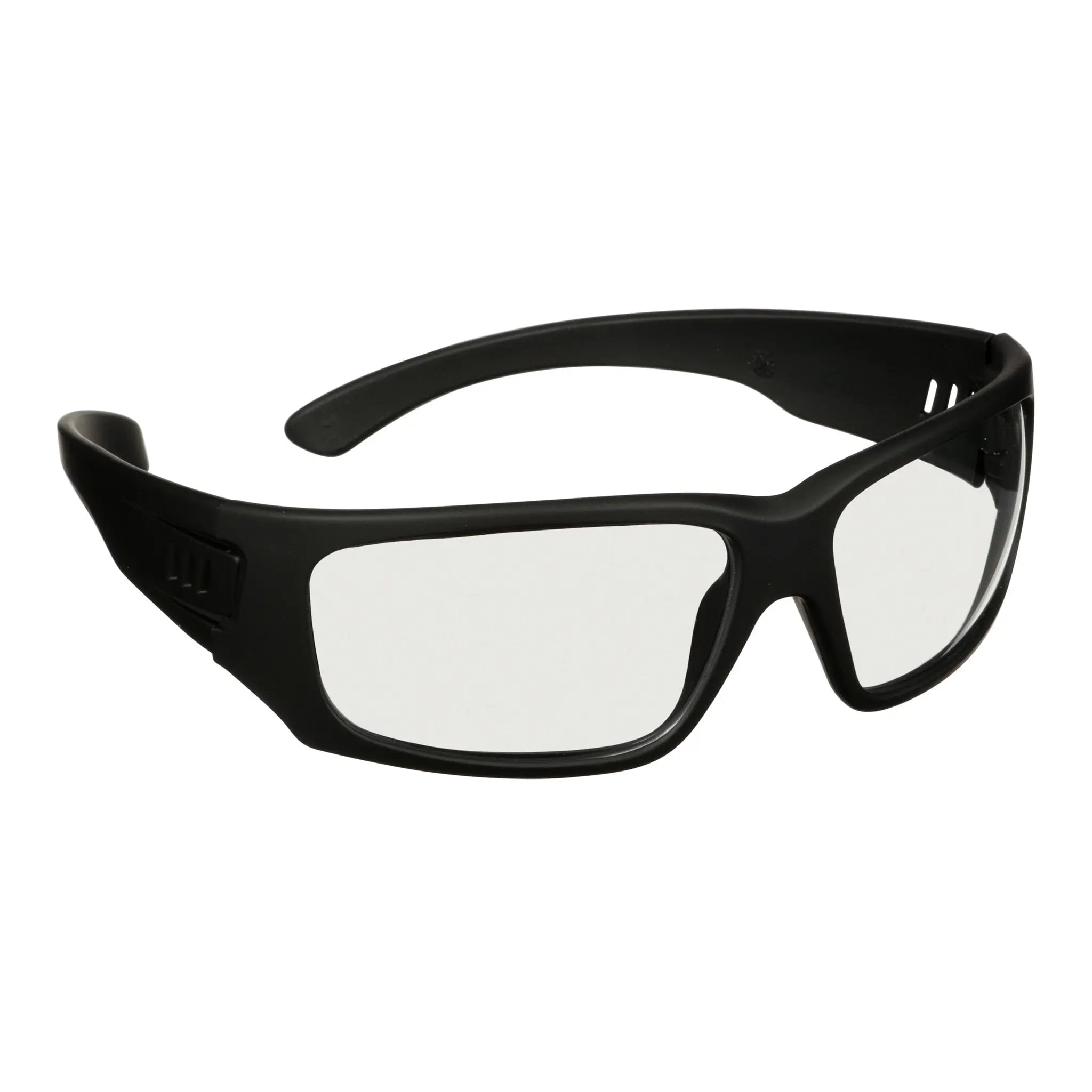 3M Maxim Elite 1000 Series, MXE1001SGAF-BLK, Black Frame, Scotchgard Anti-Fog Coating, Clear AF-AS Lens, 20 ea-Case 