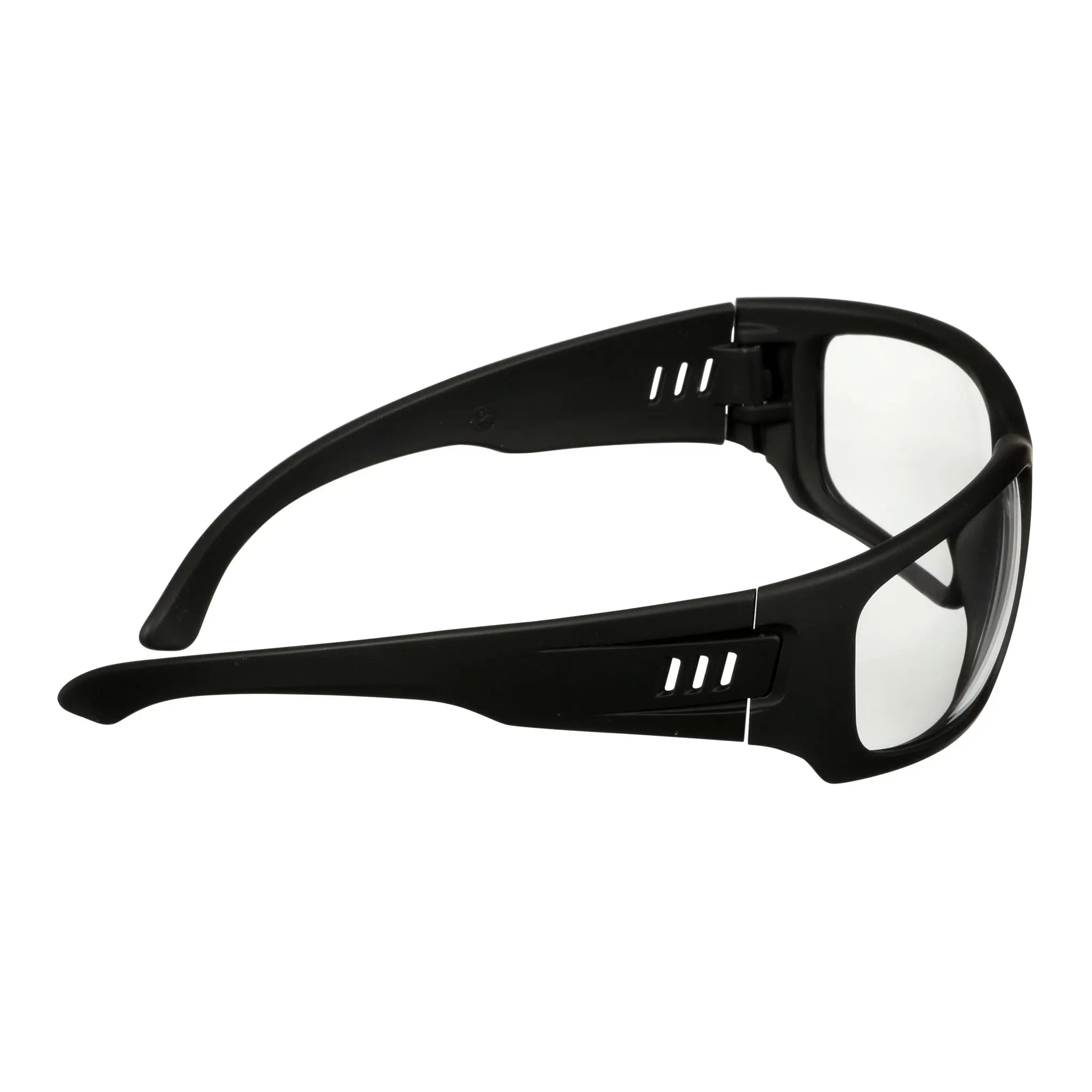 3M Maxim Elite 1000 Series, MXE1001SGAF-BLK, Black Frame, Scotchgard Anti-Fog Coating, Clear AF-AS Lens, 20 ea-Case 