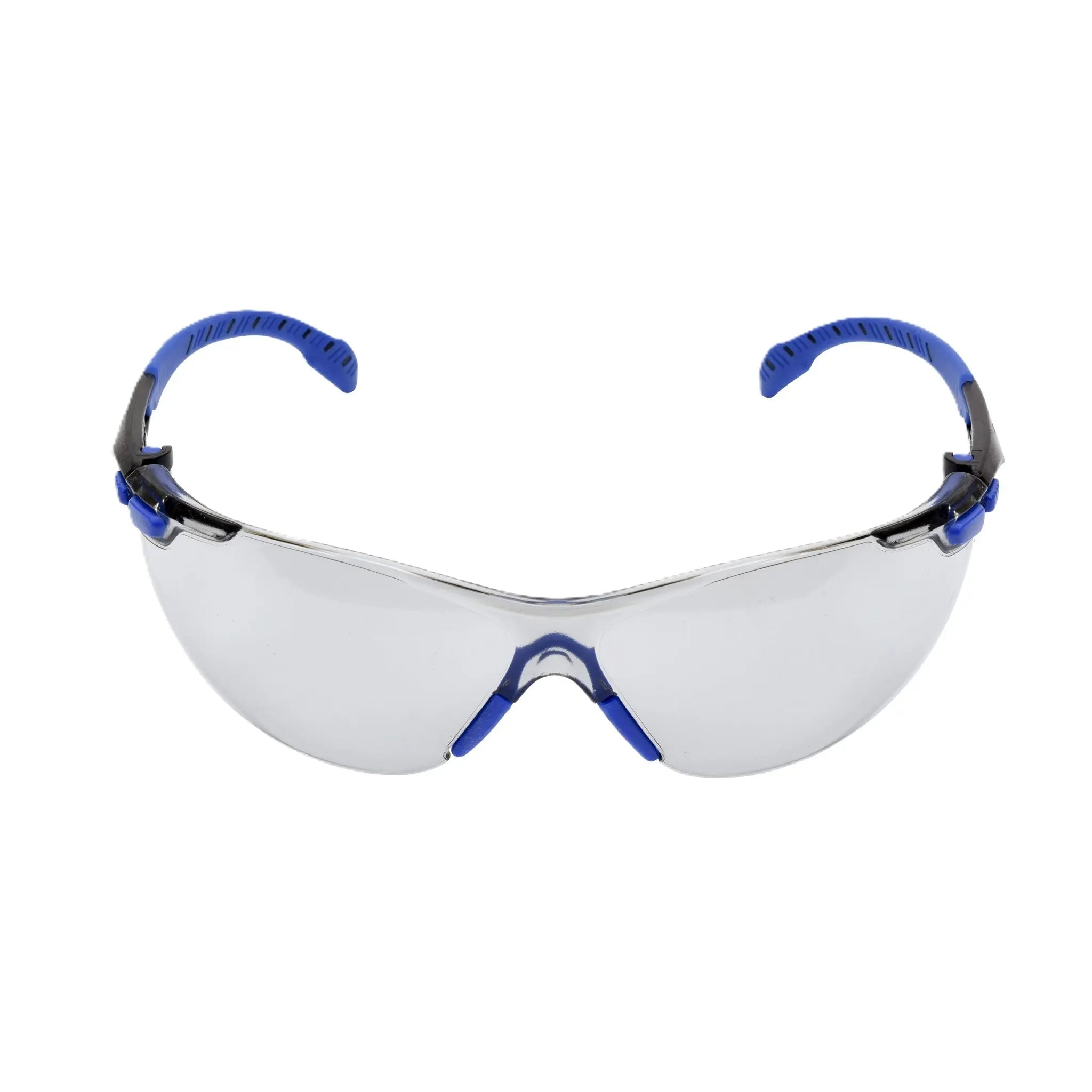 3M Solus Protective Eyewear 1000 Series S1107SGAF Blue/Black,Scotchgard Anti-fog Lens, 20EA/Case 