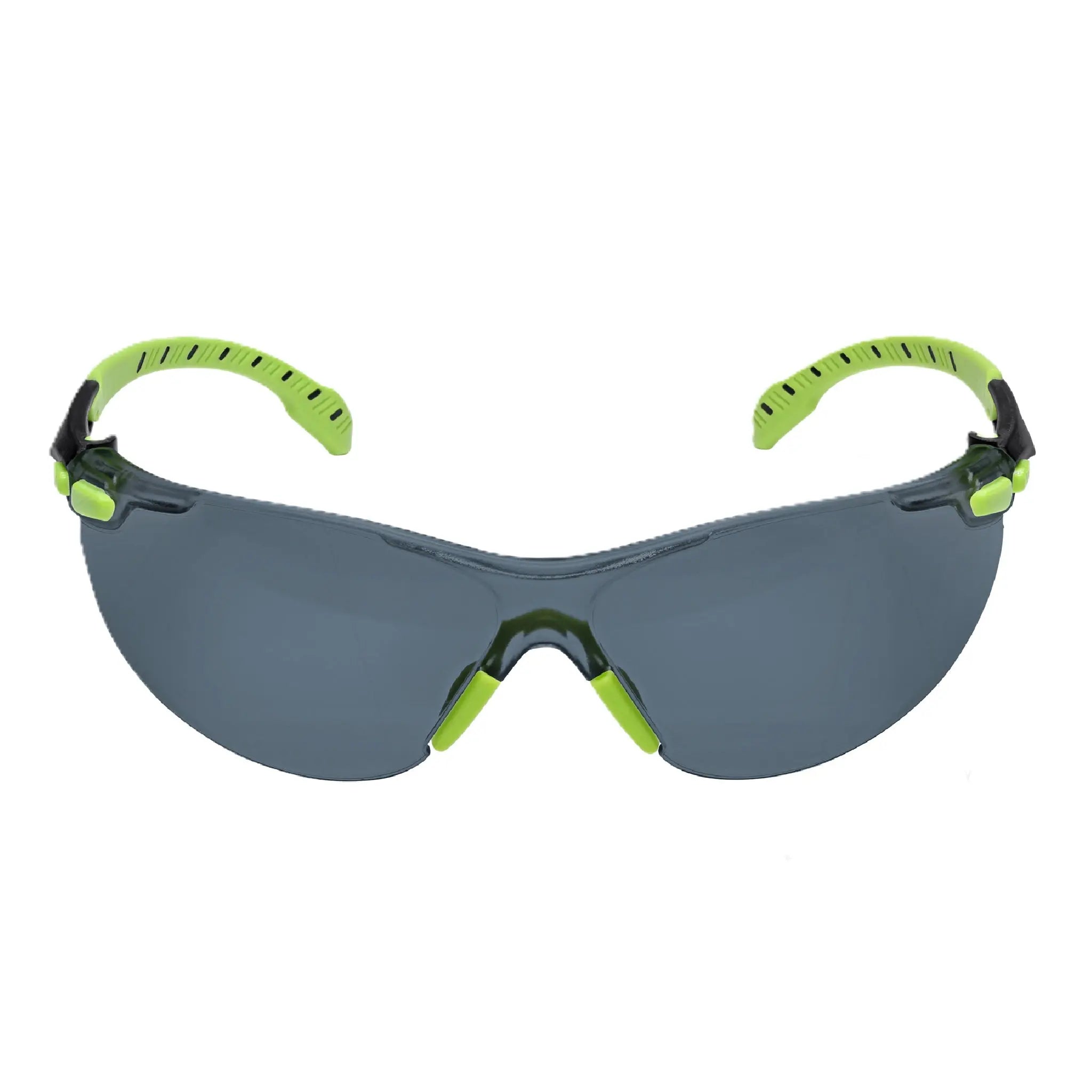 3M Solus 1000-Series Safety Glasses S1202SGAF, Green/Black, GreyScotchgard Anti-Fog Lens, 20 EA/Case 
