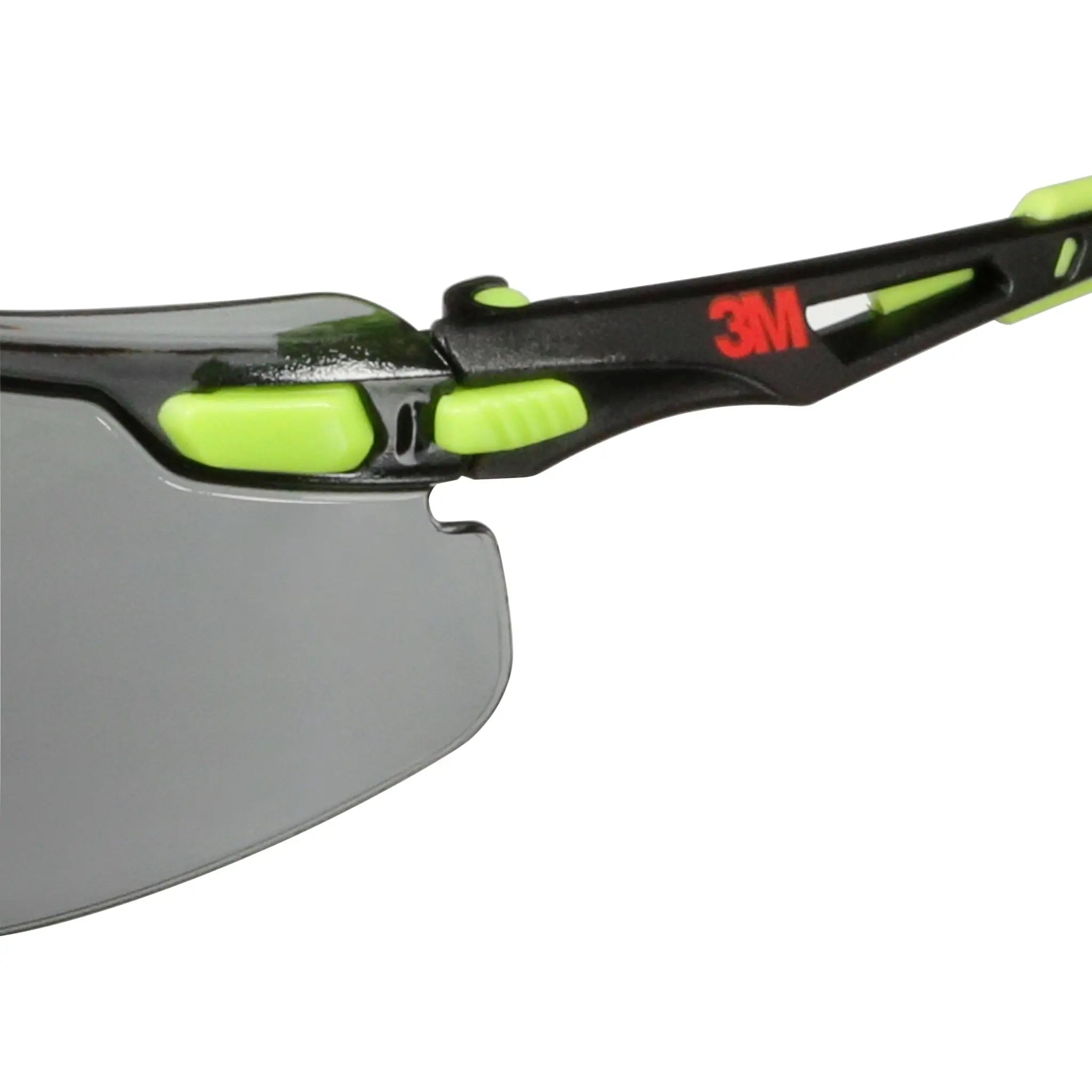 3M Solus 1000 Series S1202SGAF-TKT, Grn/Blk, Scotchgard Anti-Fog Coating, Gray AF-AS lens, TPE/Strap, 20 ea/Case 