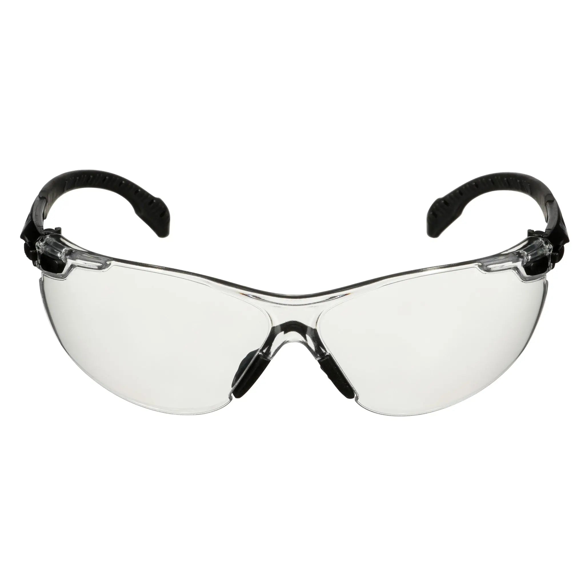 3M Solus 1000 Series, S1501SGAF, Black Temples, Scotchgard Anti-Fog Coating, Clear AF-AS lens, 20 ea-Case 