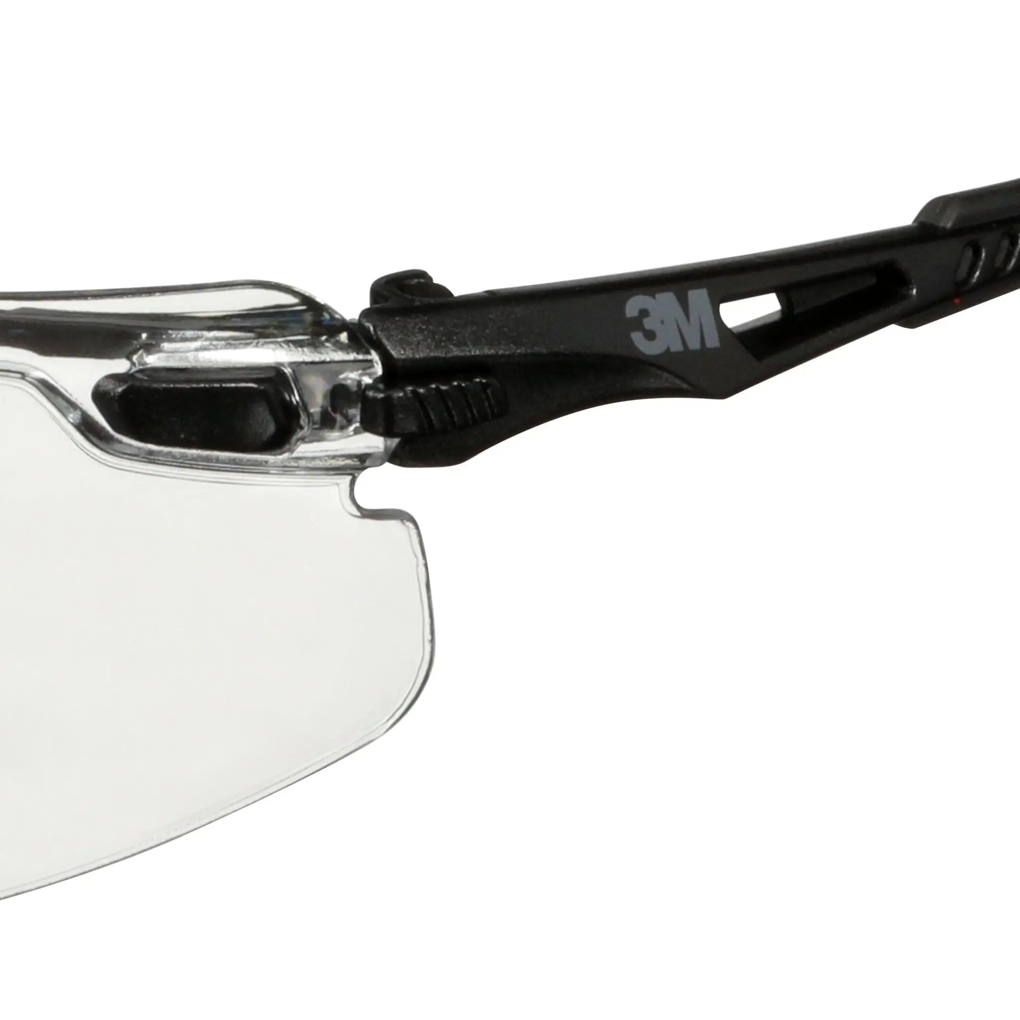 3M Solus 1000 Series S1501SGAF-KT, Blk Temples, Scotchgard Anti-Fog Coating, Clear AF-AS lens, Foam/Strap, 20 ea/Case 