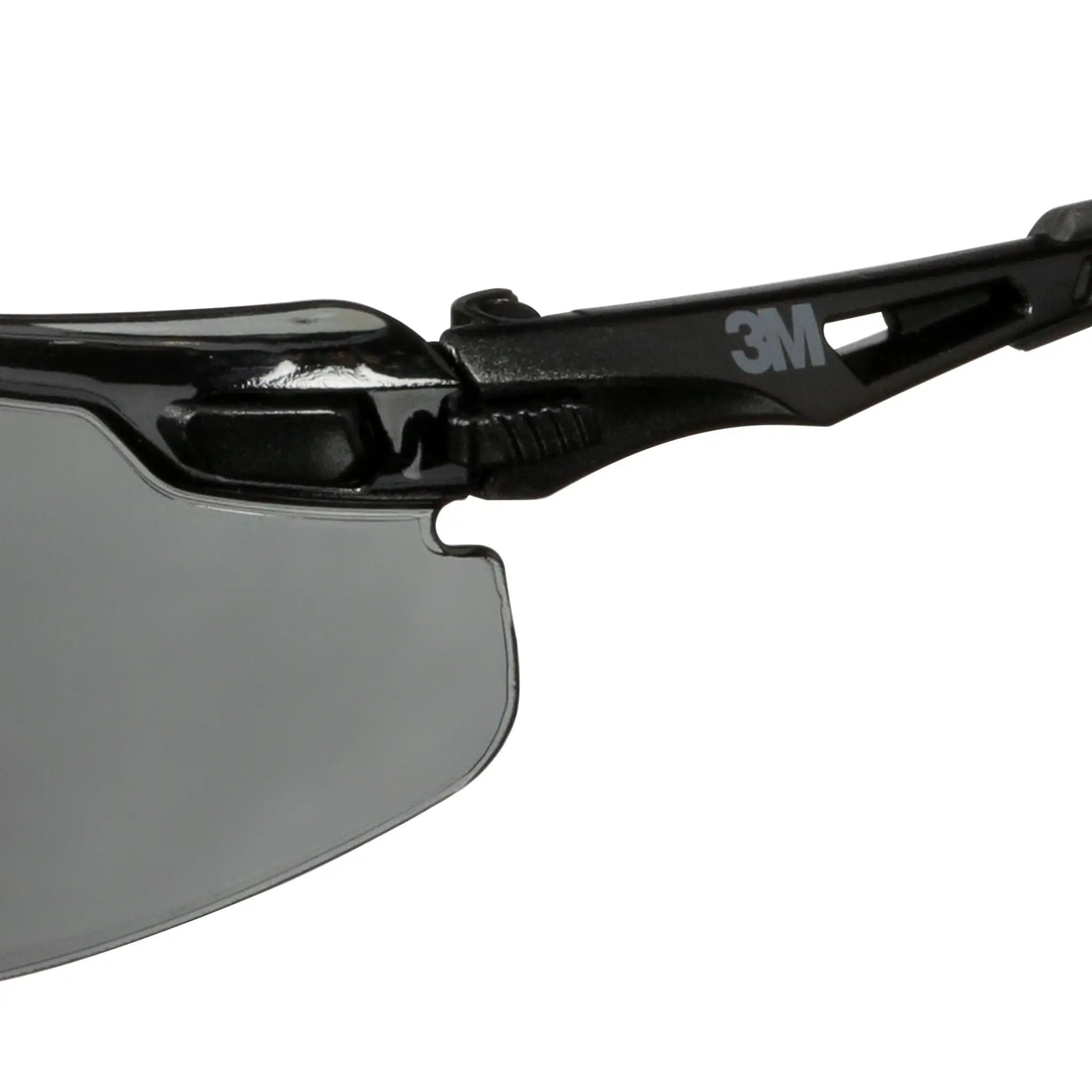3M Solus 1000 Series, S1502SGAF-KT, Blk Temples, Scotchgard Anti-Fog Coating, Gray AF-AS lens, Foam-Strap, 20 ea-Case 