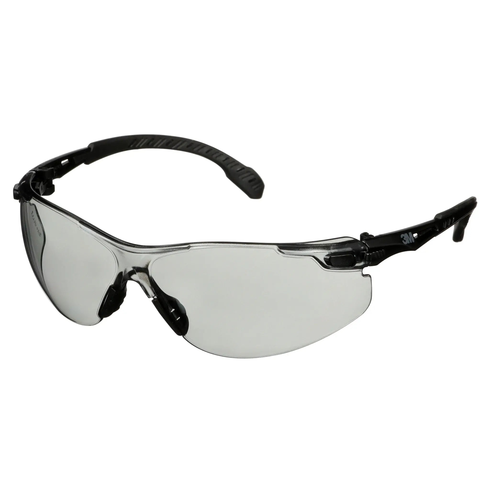 3M Solus 1000 Series, S1507SGAF, Black Temples, Scotchgard Anti-Fog Coating, Indoor-Outdoor Gray AF-AS lens, 20 ea-Case 