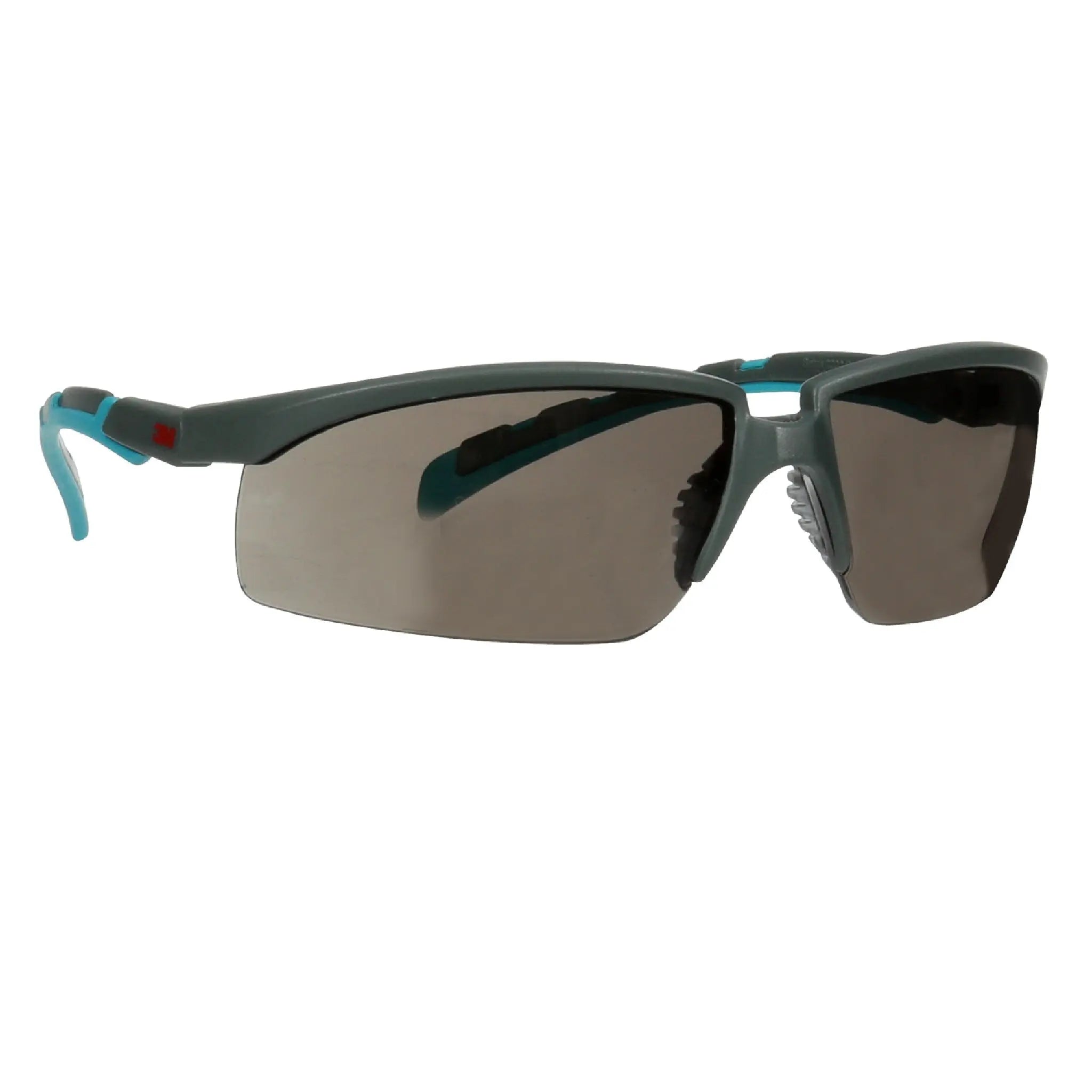 3M Solus 2000 Series, S2002SGAF-BGR, Gray/Blue-Green Temples,

Scotchgard Anti-Fog Coating, Gray AF-AS lens, 20ea/cs 