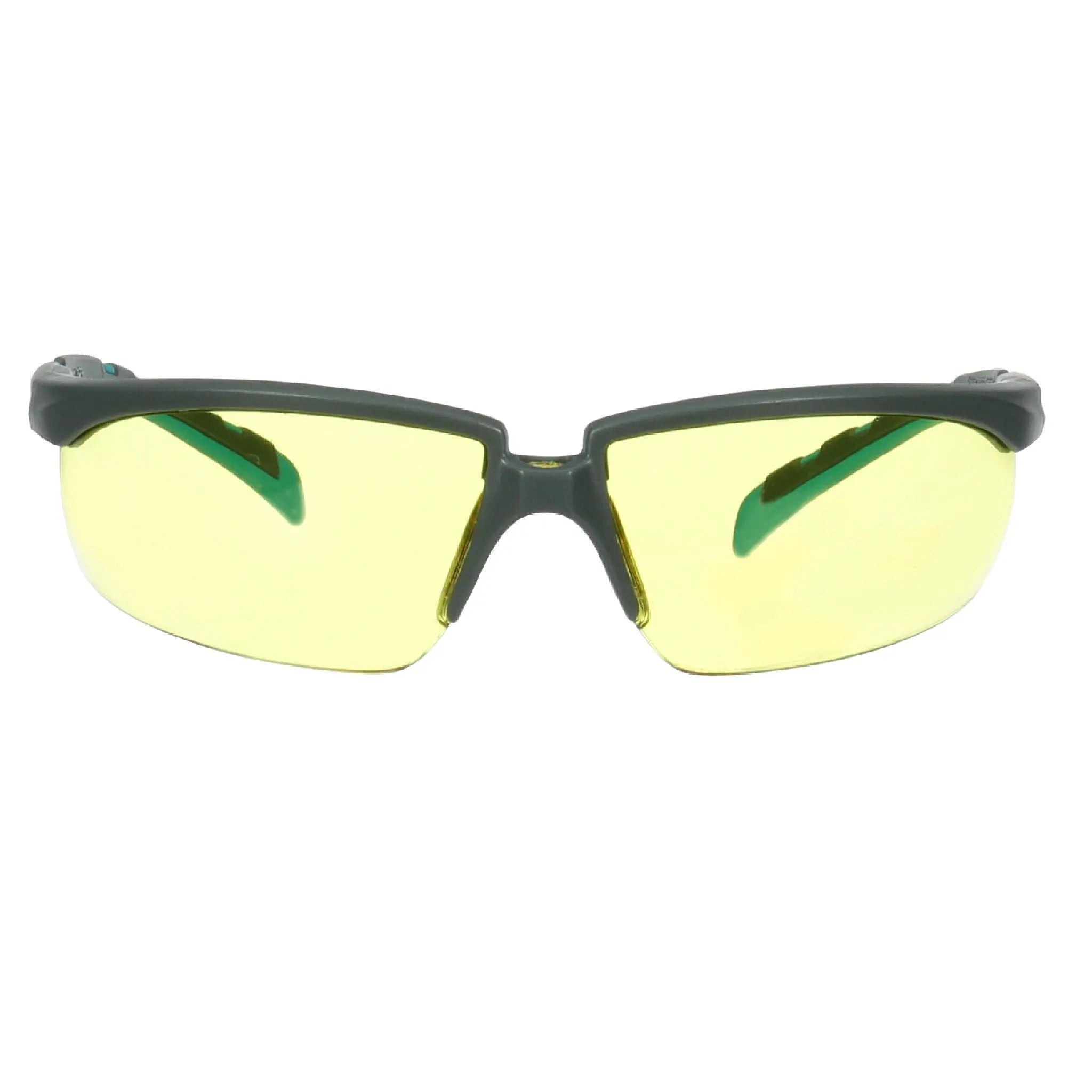 3M Solus 2000 Series, S2003SGAF-BGR, Gray/Blue-Green Temples,

Scotchgard Anti-Fog Coating, Amber AF-AS lens, 20ea/cs 