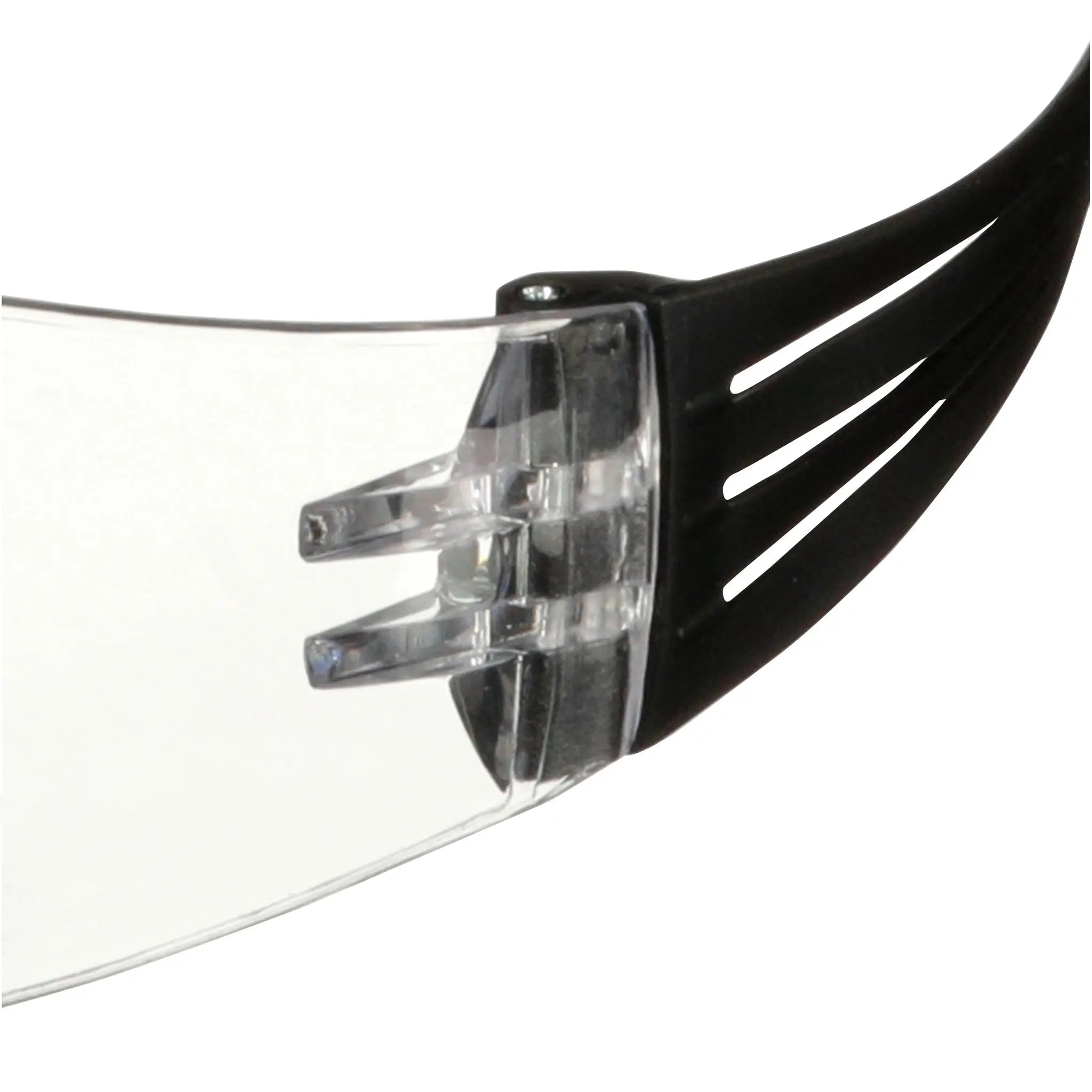 3M SecureFit 100 Series SF101AS-BLK, Black Temples, Clear Anti-Scratch Lens, 100 ea/Case 