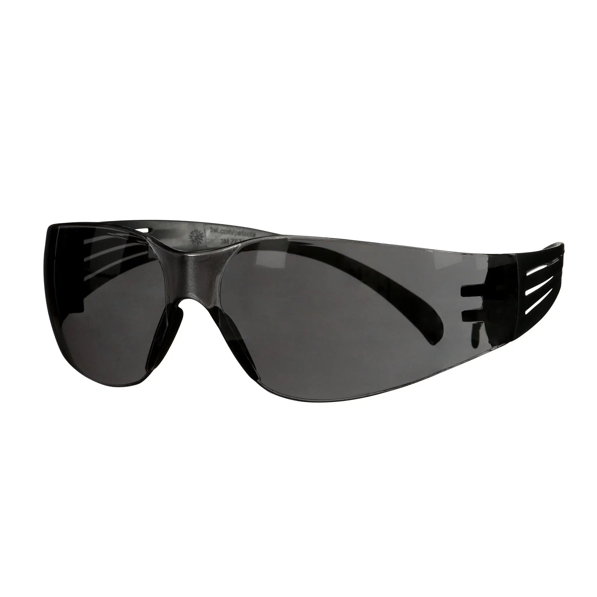 3M SecureFit 100 Series SF102AF-BLK, Black Temples, Gray Anti-Fog/Anti-Scratch Lens, 20 ea/Case 
