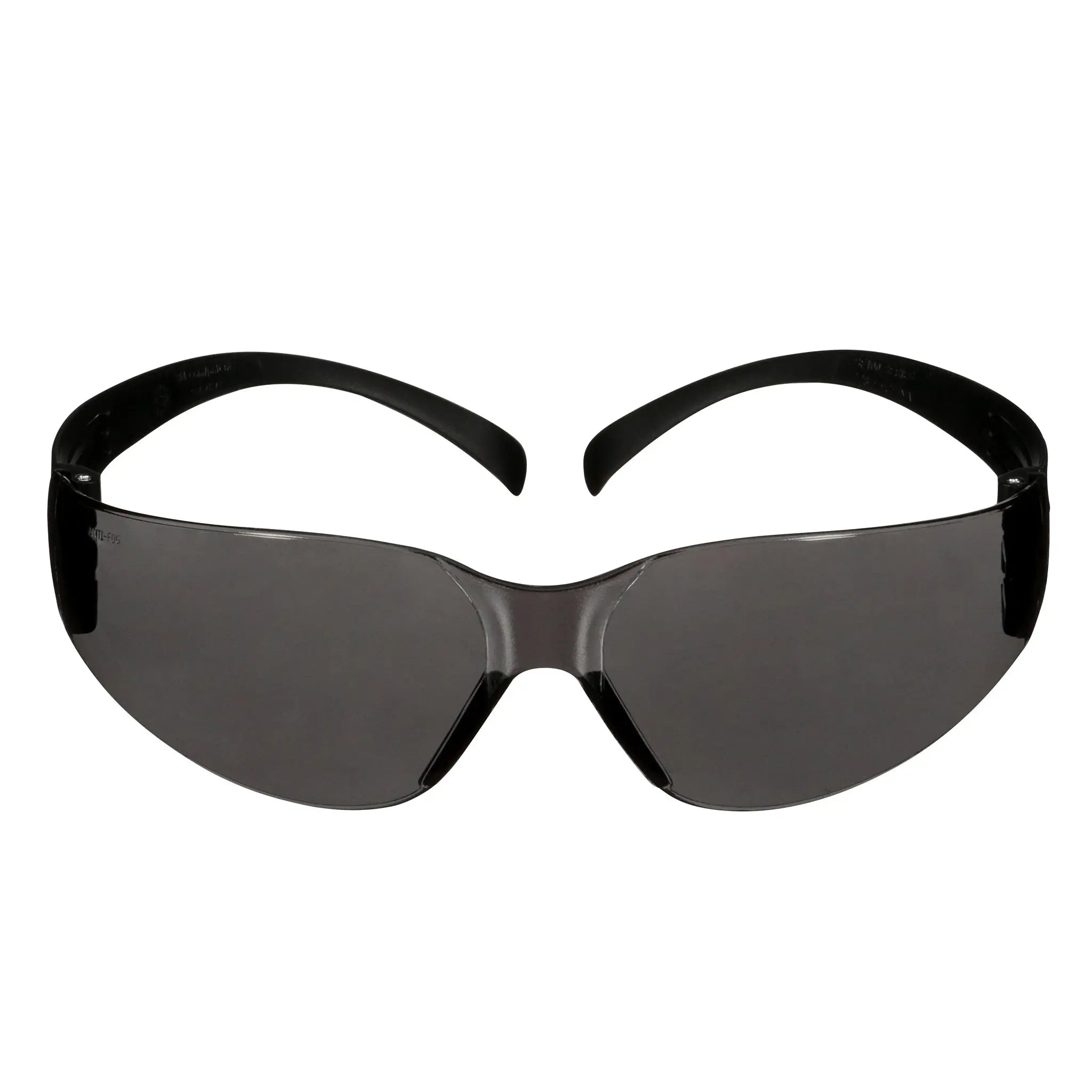 3M SecureFit 100 Series SF102AF-BLK, Black Temples, Gray Anti-Fog/Anti-Scratch Lens, 20 ea/Case 
