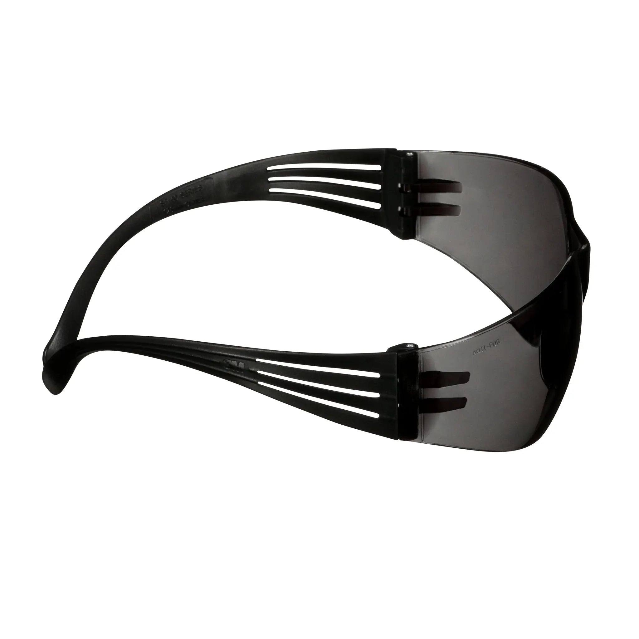 3M SecureFit 100 Series SF102AF-BLK, Black Temples, Gray Anti-Fog/Anti-Scratch Lens, 20 ea/Case 