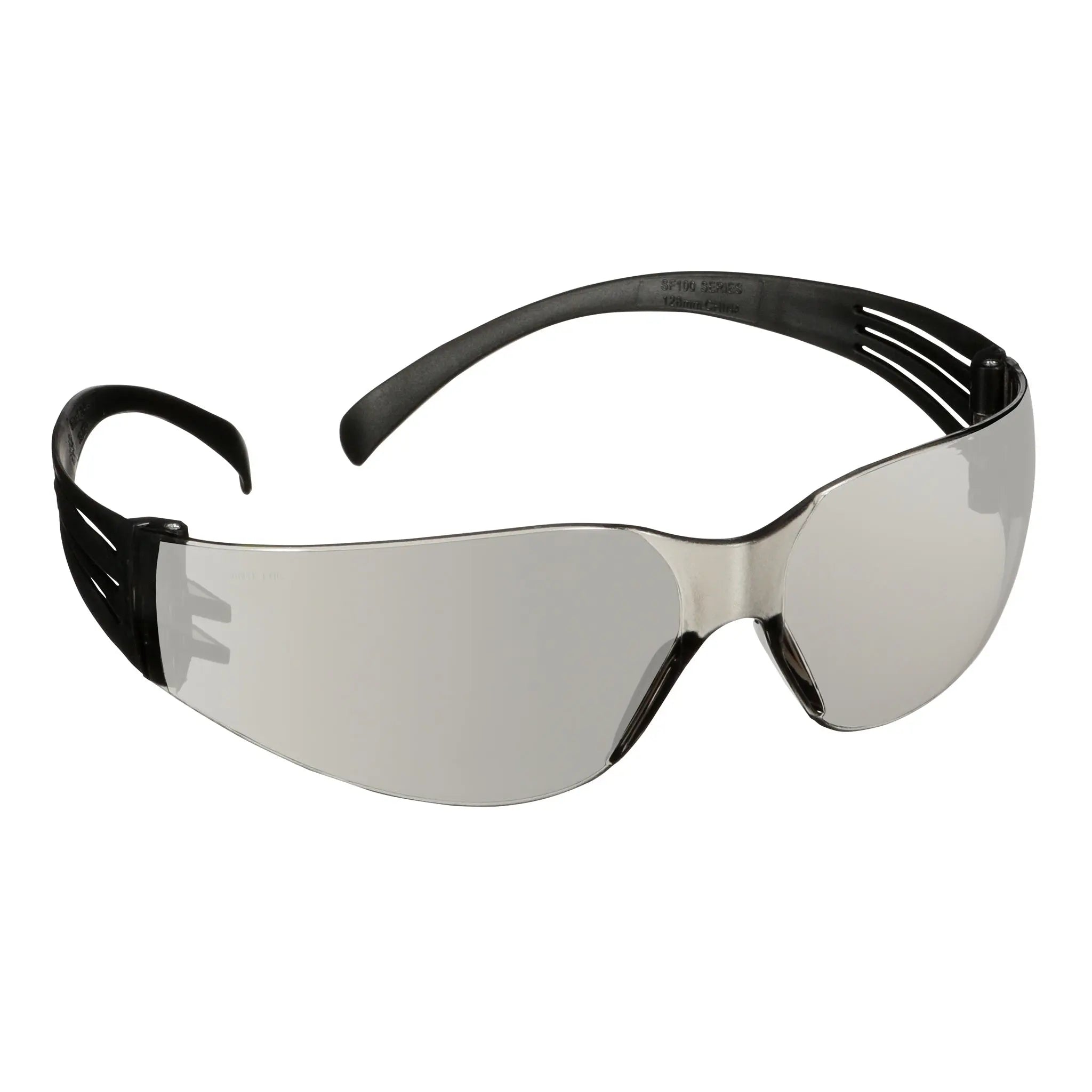 3M SecureFit SF107AF-BLK 100 Series, Black Temples, Indoor/Outdoor Gray Anti-Fog/Anti-Scratch Lens, Case of 20 