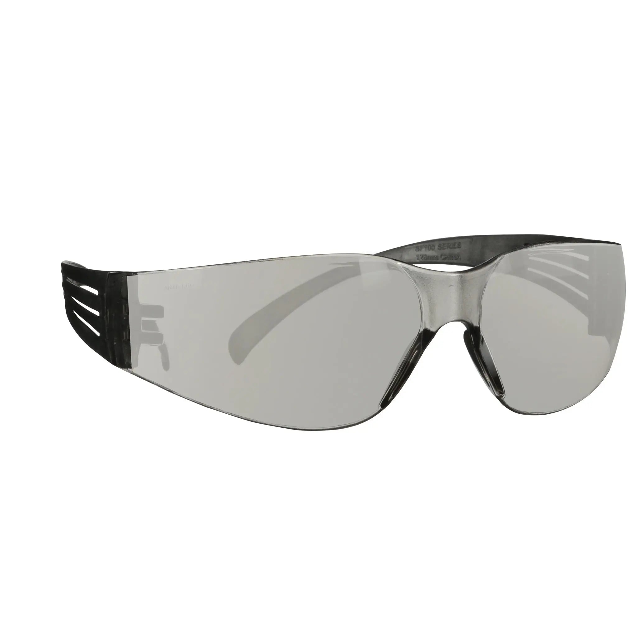 3M SecureFit SF107AF-BLK 100 Series, Black Temples, Indoor/Outdoor Gray Anti-Fog/Anti-Scratch Lens, Case of 20 