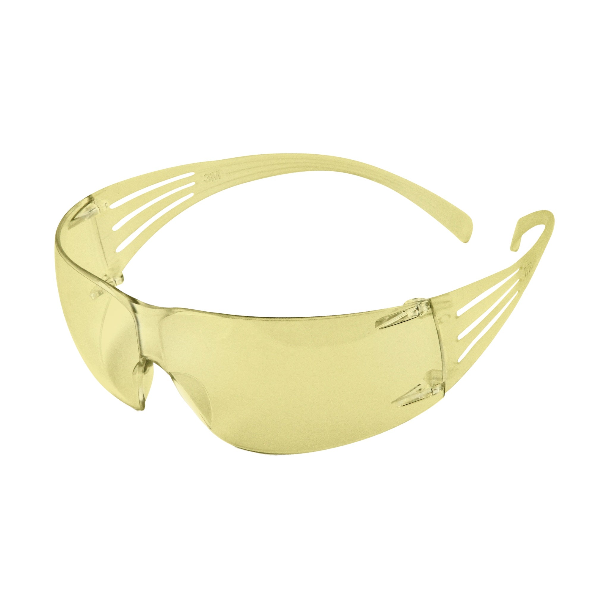 3M SecureFit Protective Eyewear SF203AFP, Amber Lens, 1 Each 