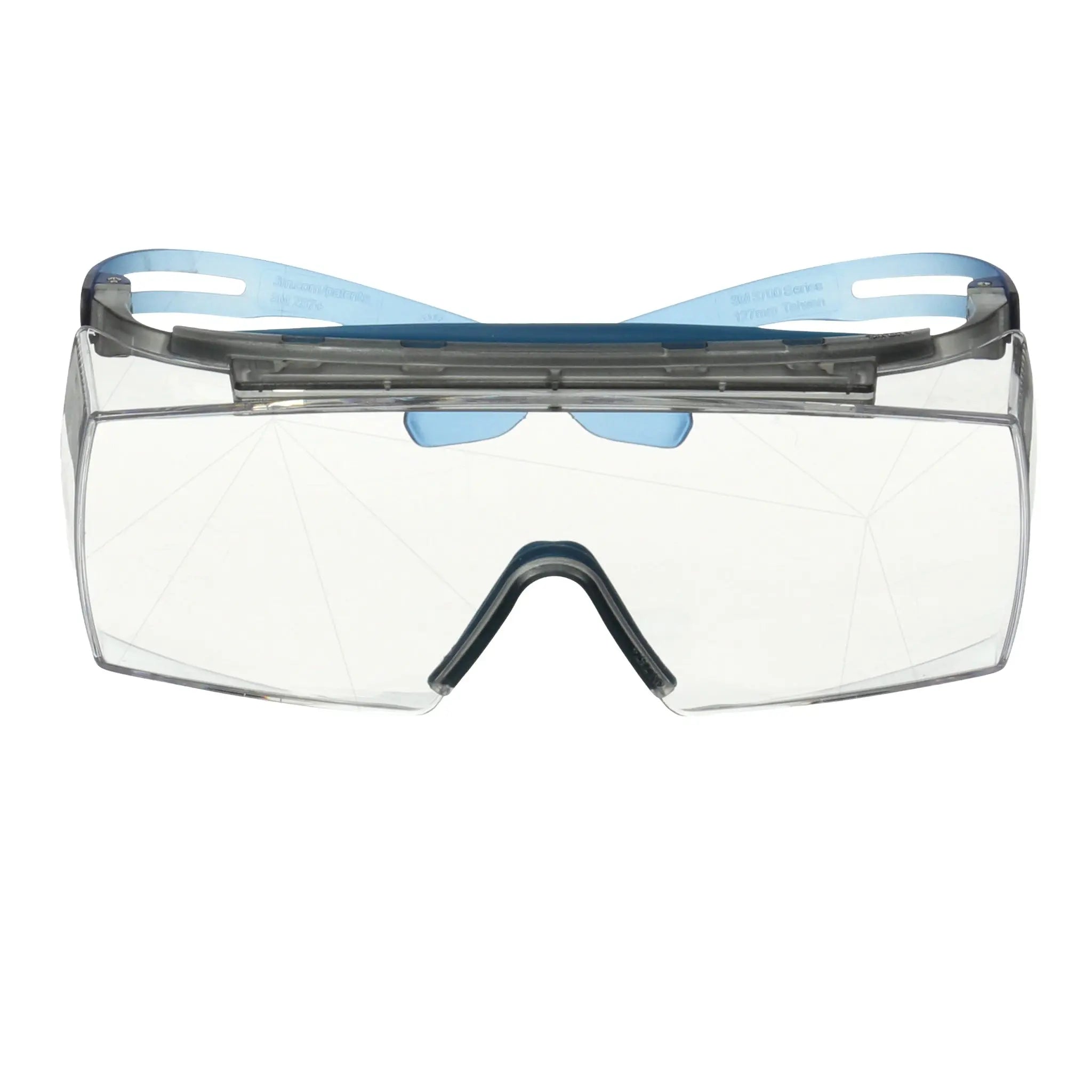 3M SecureFit 3700 Series, SF3701XAS-BLU, Blue Temple, Browguard, Clear

OTG Anti-scratch lens, 10 per case 