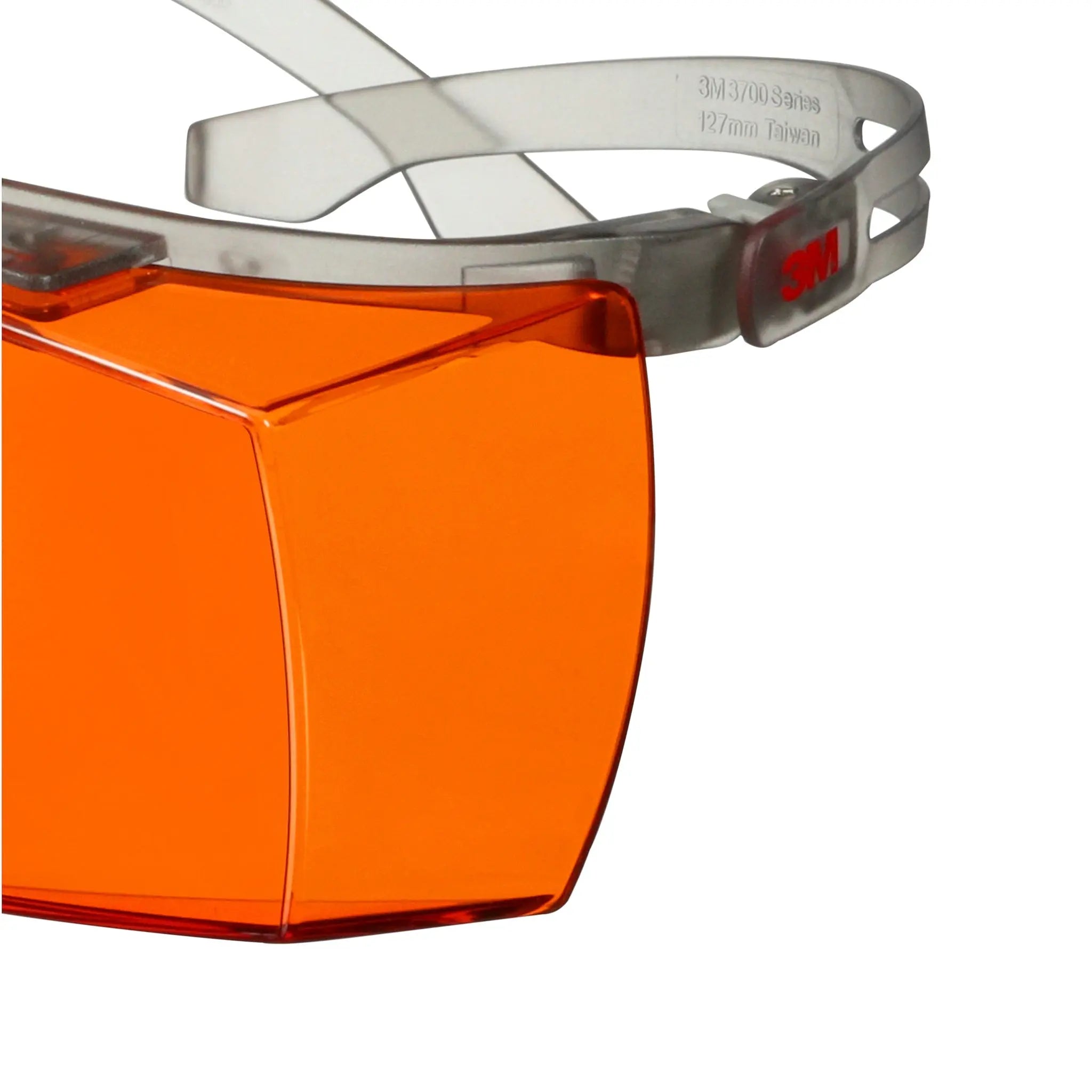 3M SecureFit 3700 Series SF3706AS-GRY, Gray Temples, Orange OTG Anti-

Scratch Lens, 10 ea-Case 