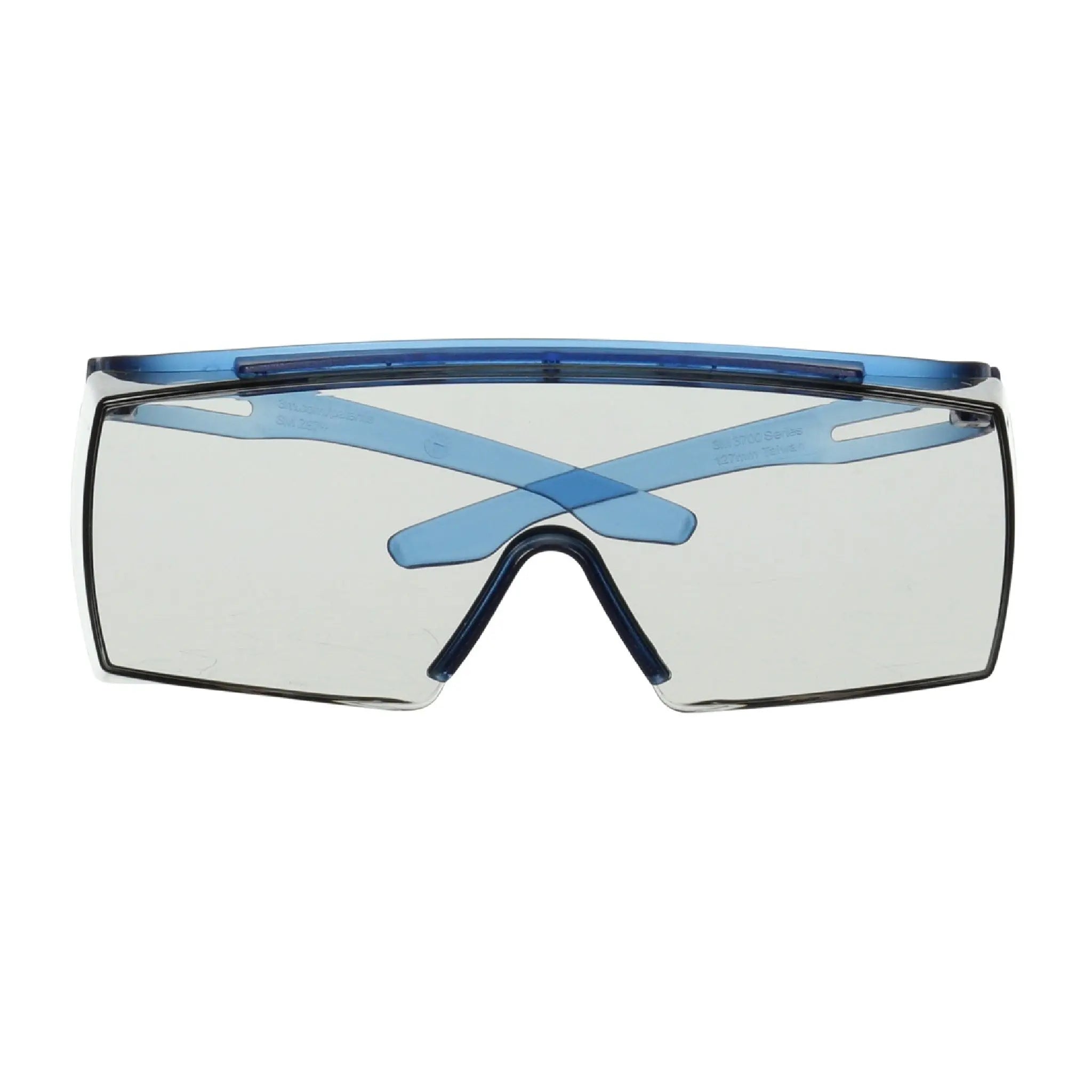 3M SecureFit 3700 Series, SF3707AS-BLU, Blue Temple, Indoor/Outdoor Gray OTG Anti-scratch lens, 10ea/cs 