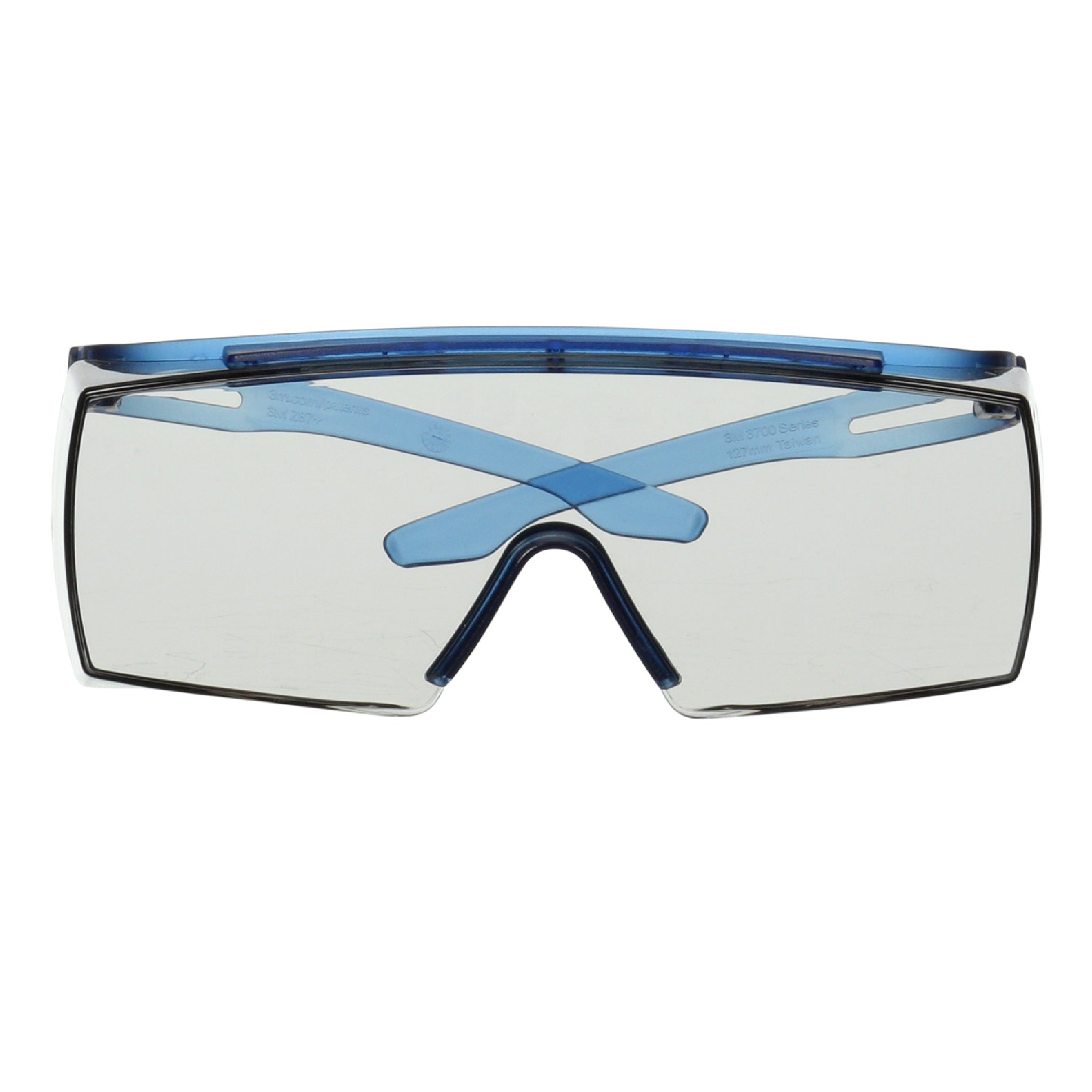 3M SecureFit 3700 Series, SF3707SGAF-BLU, Blue Temple, Scotchgard

Anti-Fog Coating, Indoor/Outdoor Gray OTG AF-AS lens, 10 per case 