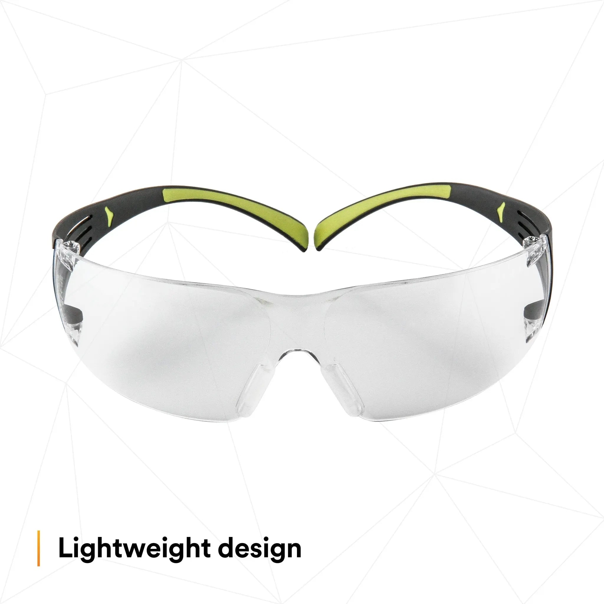 3M SecureFit SF401AF Protective Eyewear, Clear Anti-Fog Lens, Case of 20, Lightweight