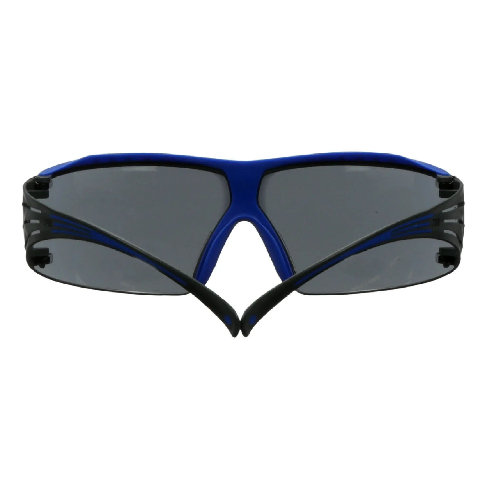3M SecureFit 400 Series Safety Glasses SF402XSGAF-BLU, Blue/Gray, Gray Scotchgard Anti-Fog/Anti-Scratch Lens, 20 ea/Case 