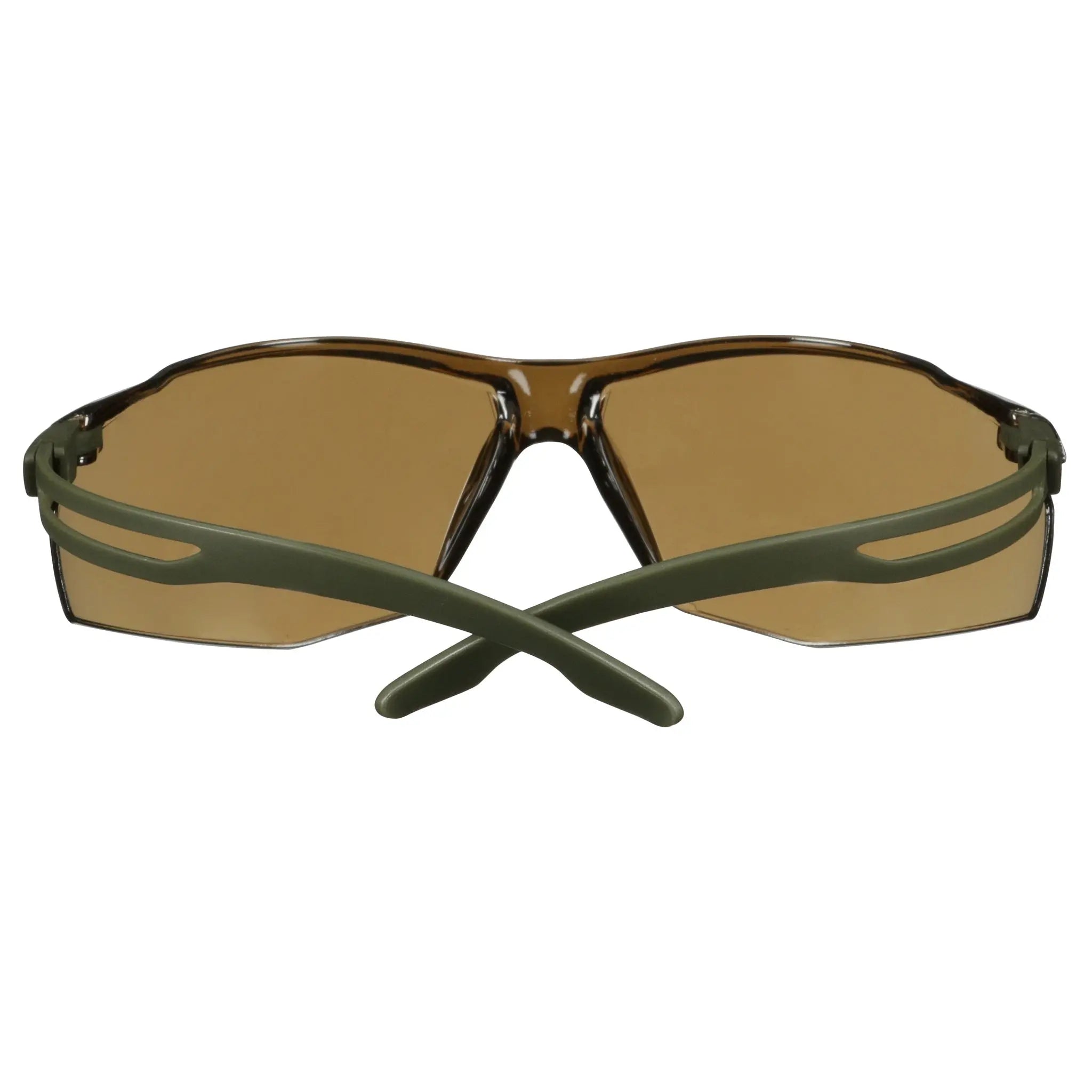 3M SecureFit 500 Series SF505SGAF-DGR, Olive Green, Scotchgard Anti-Fog Coating, Brown AF-AS Lens, 20 ea/Case 