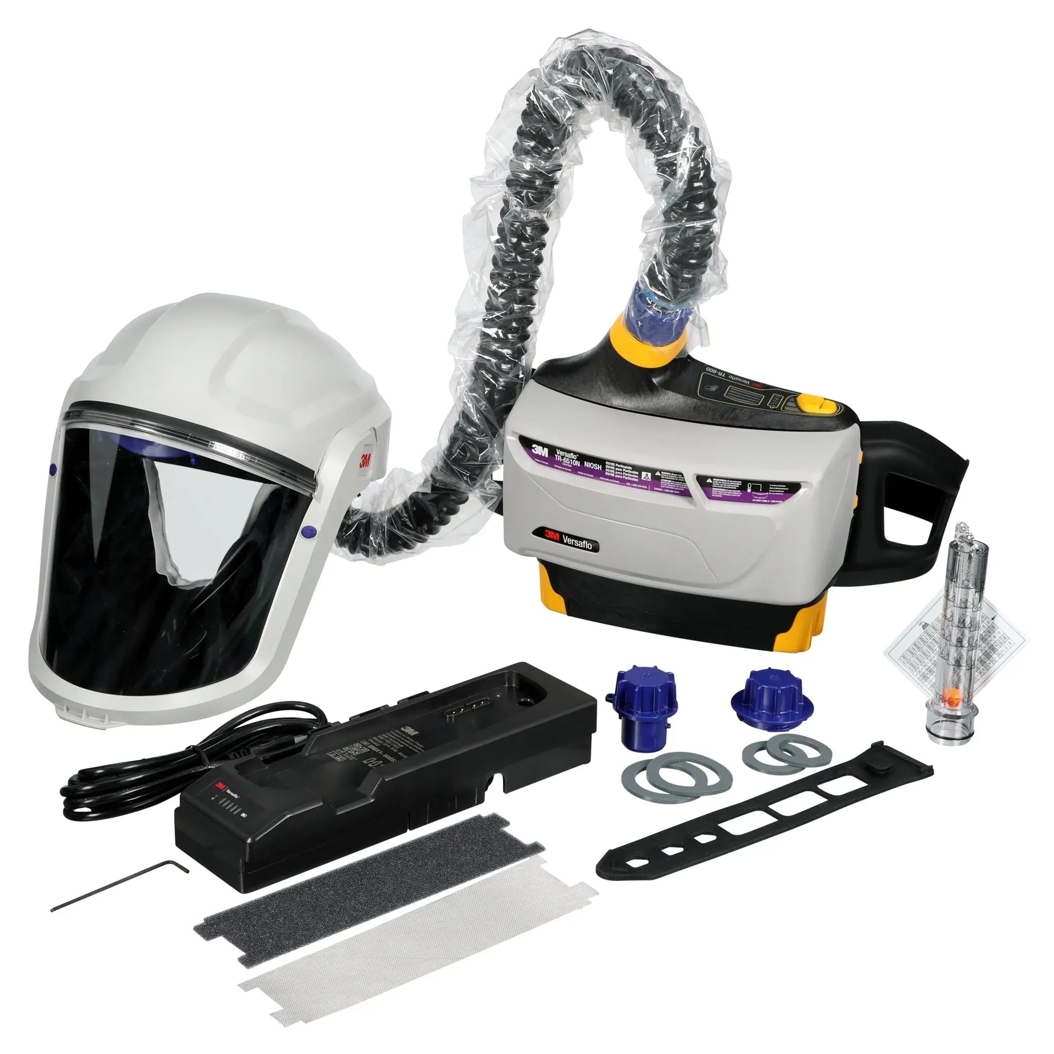 3M Versaflo TR-800-PSK Painters PAPR Kit, Intrinsically Safe, Gray, 1 Each
