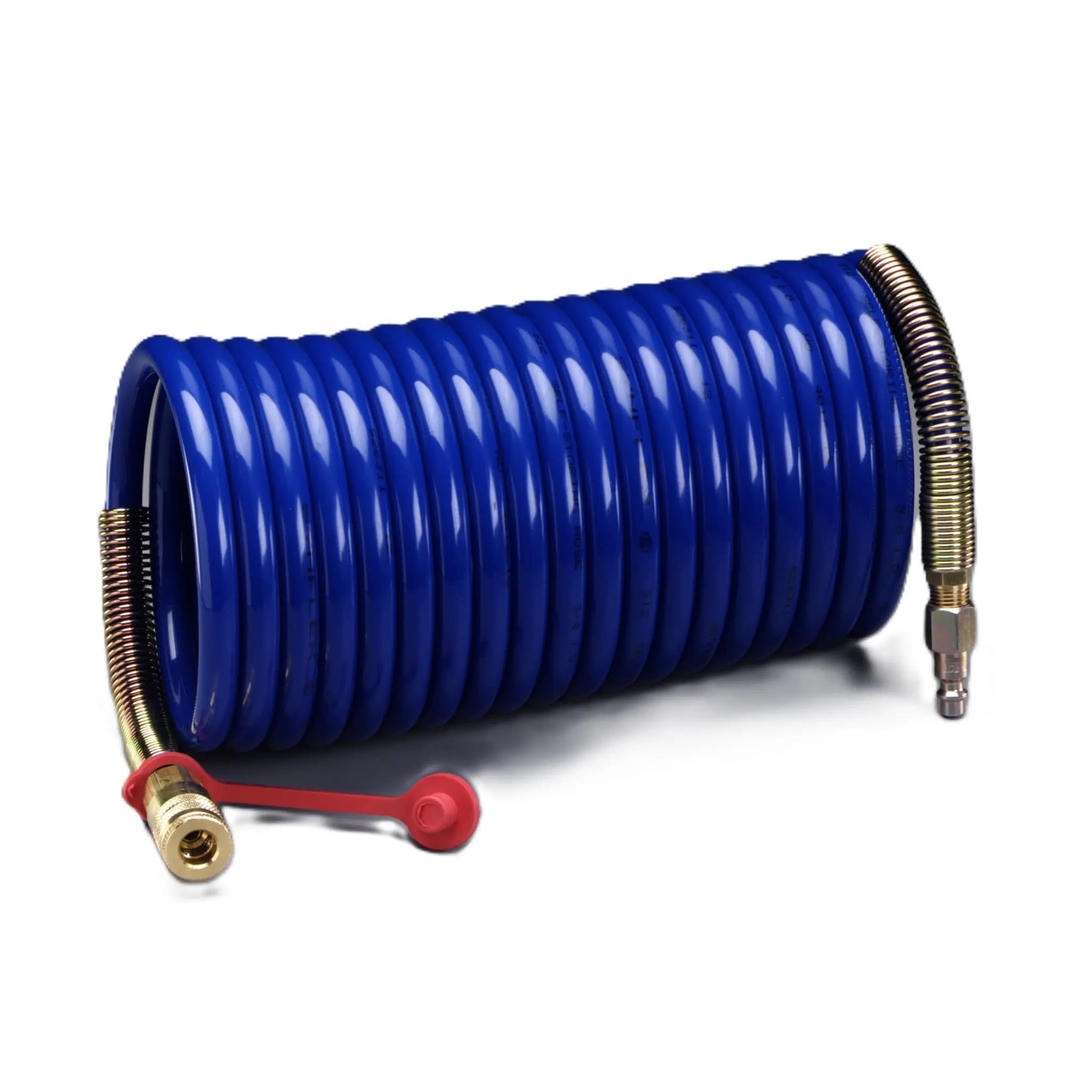 3M Supplied Air Hose W-2929SR-25, 25 ft, 3/8 in ID, Schrader Fittings,

High Pressure, Coiled 1 EA/Case 