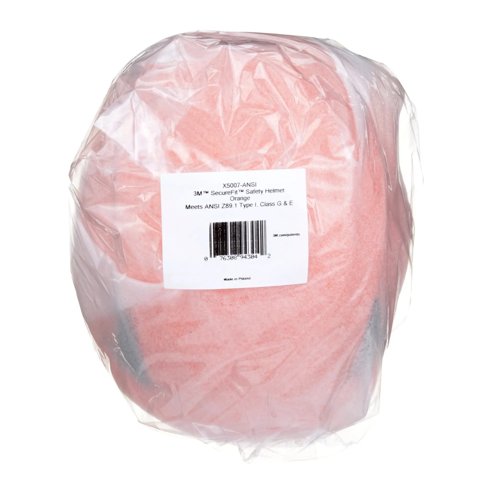 3M™ SecureFit™ Safety Helmet, X5007-ANSI,  Orange (Case of 10) 