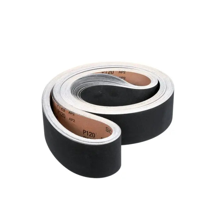 3M™ Cloth Belt 461F, 4 in x 132 in P120 XF-weight, 25 per inner 50 per case