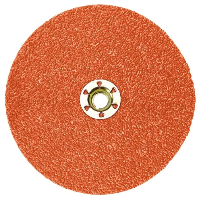 3M™ Cubitron™ II Fibre Disc 987C, TN Quick Change, 7 in, 80+, 25 per inner, 100 per case