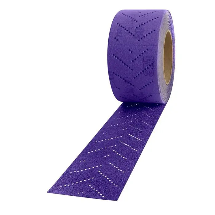 3M™ Cubitron™ II Hookit™ Clean Sanding Sheet Roll, 34440, 40+ grade, 70 mm x 8 m, 5 rolls per case